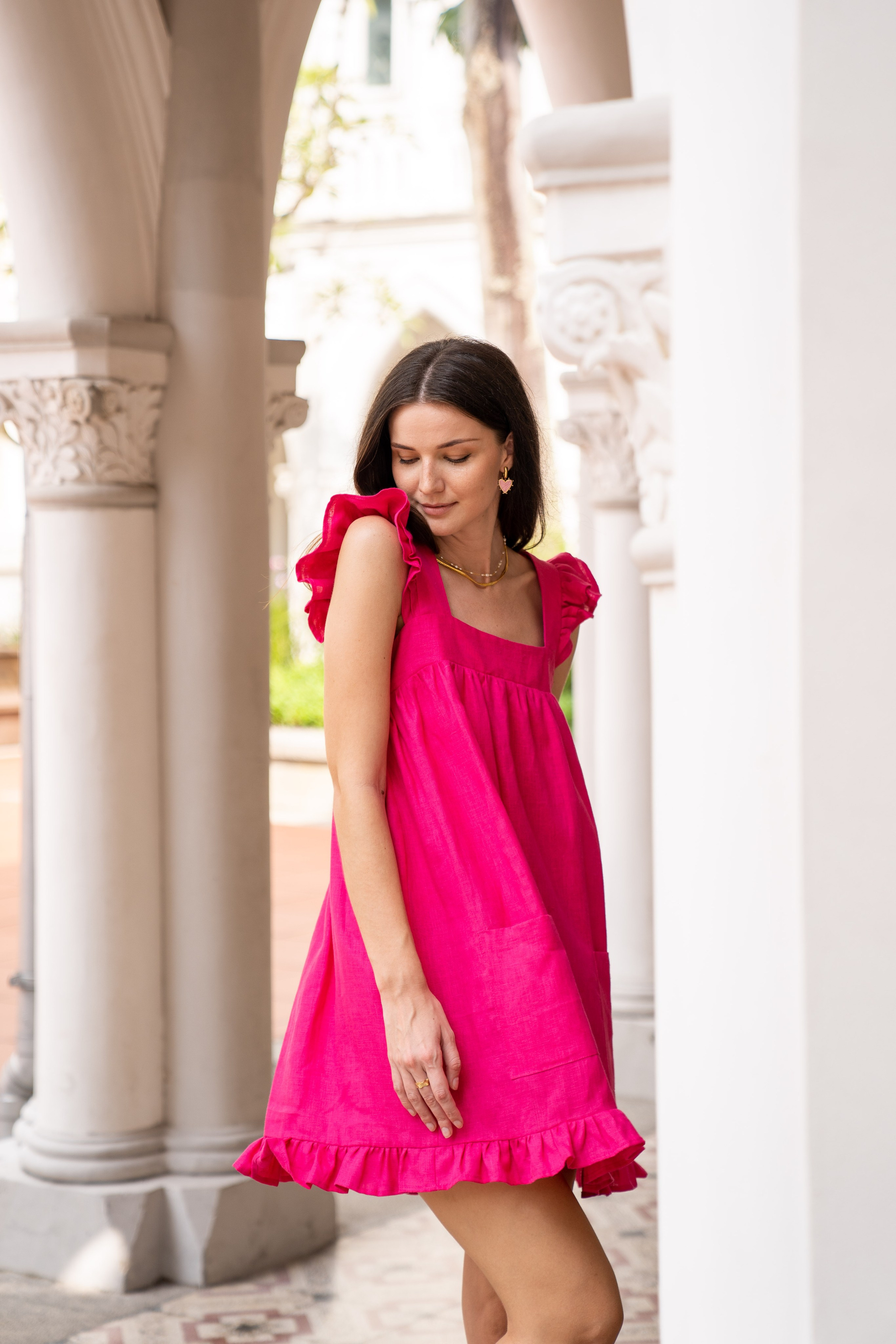 Portrait. Dasha in Singapore