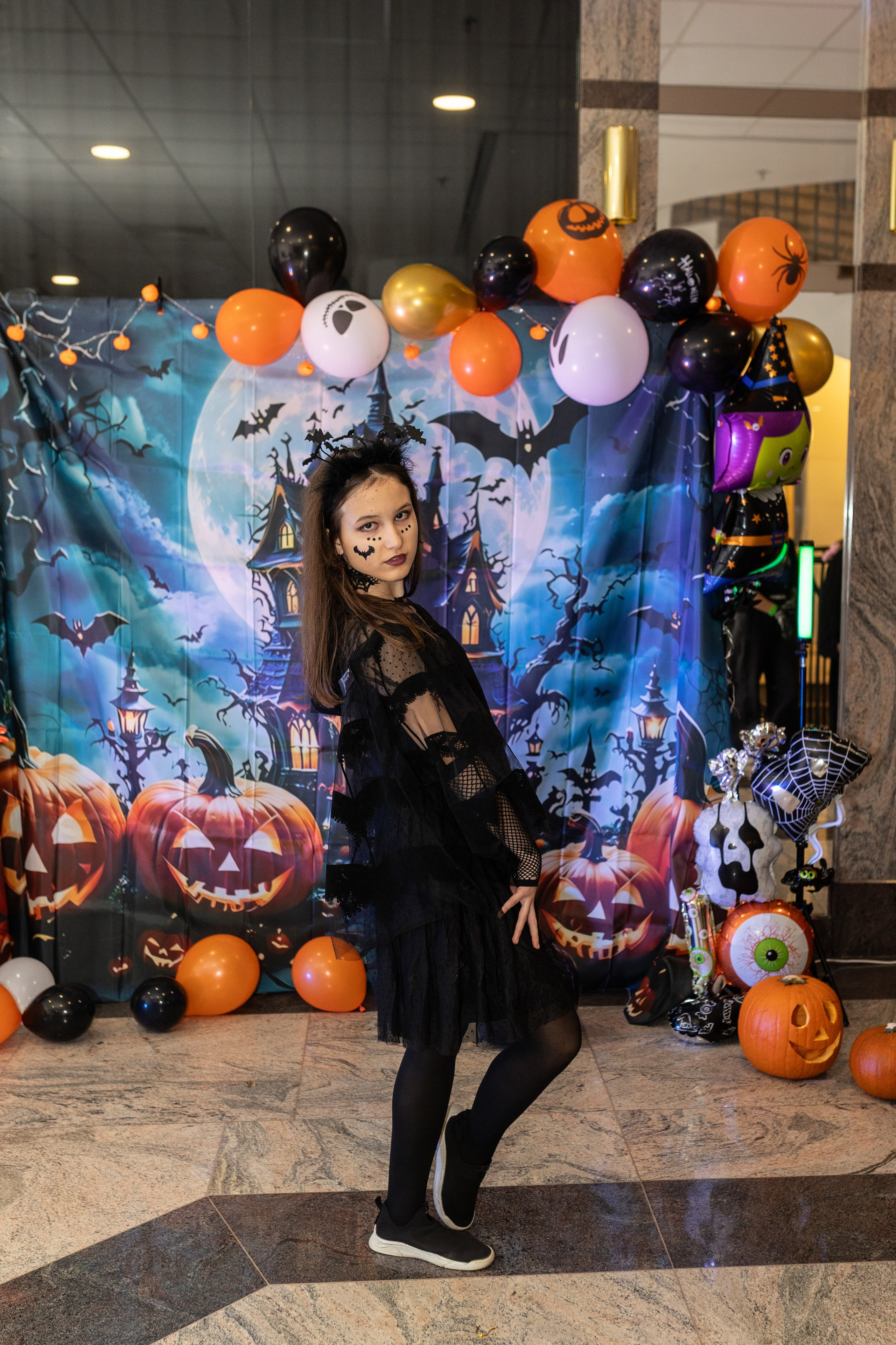 Leo dance studio Helloween 2025. Семейный и детский фотограф в Варшаве Мила Бобровская