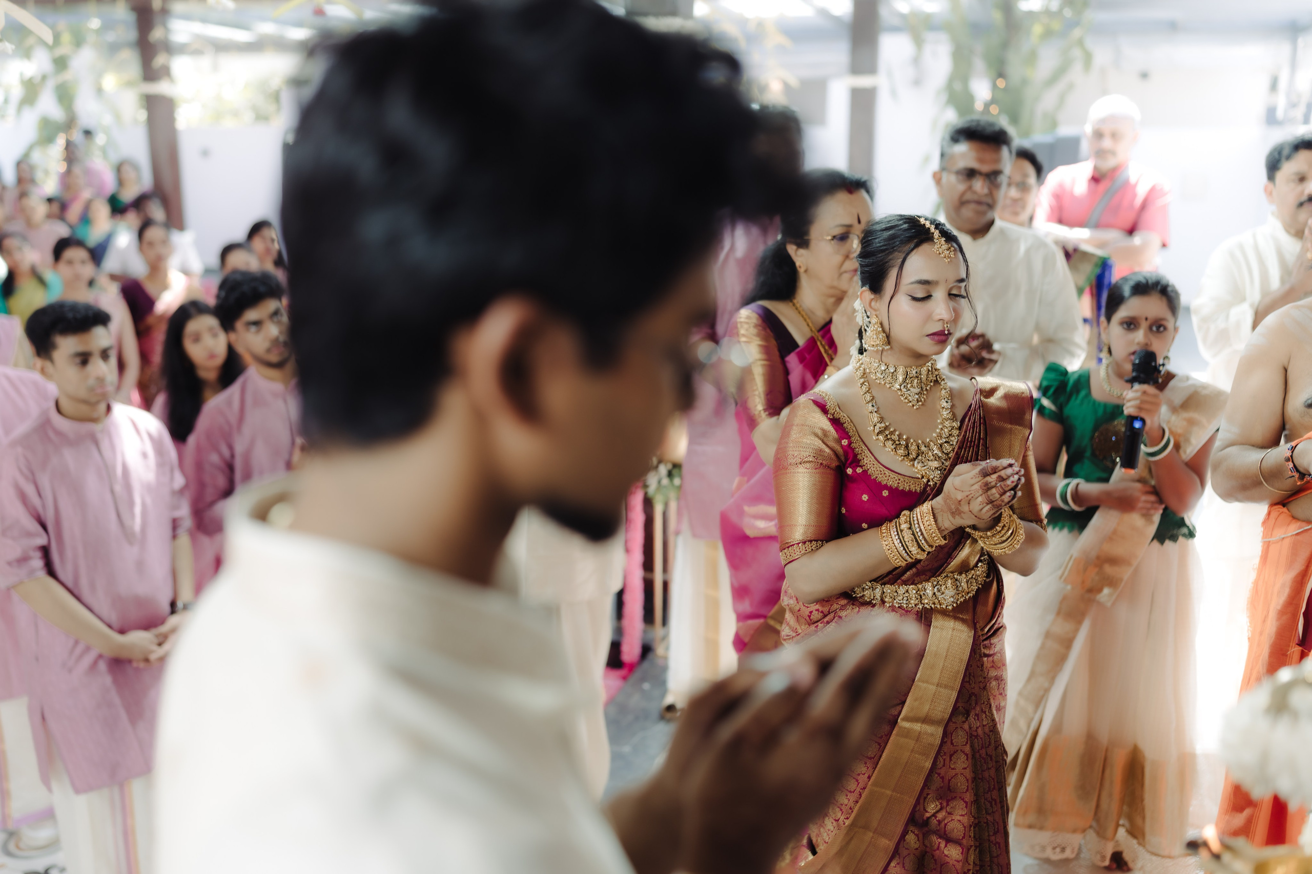 Sai & Amritha’s Kerala Wedding at Lilly Pond, Bangalore | Tales Of You Weddings