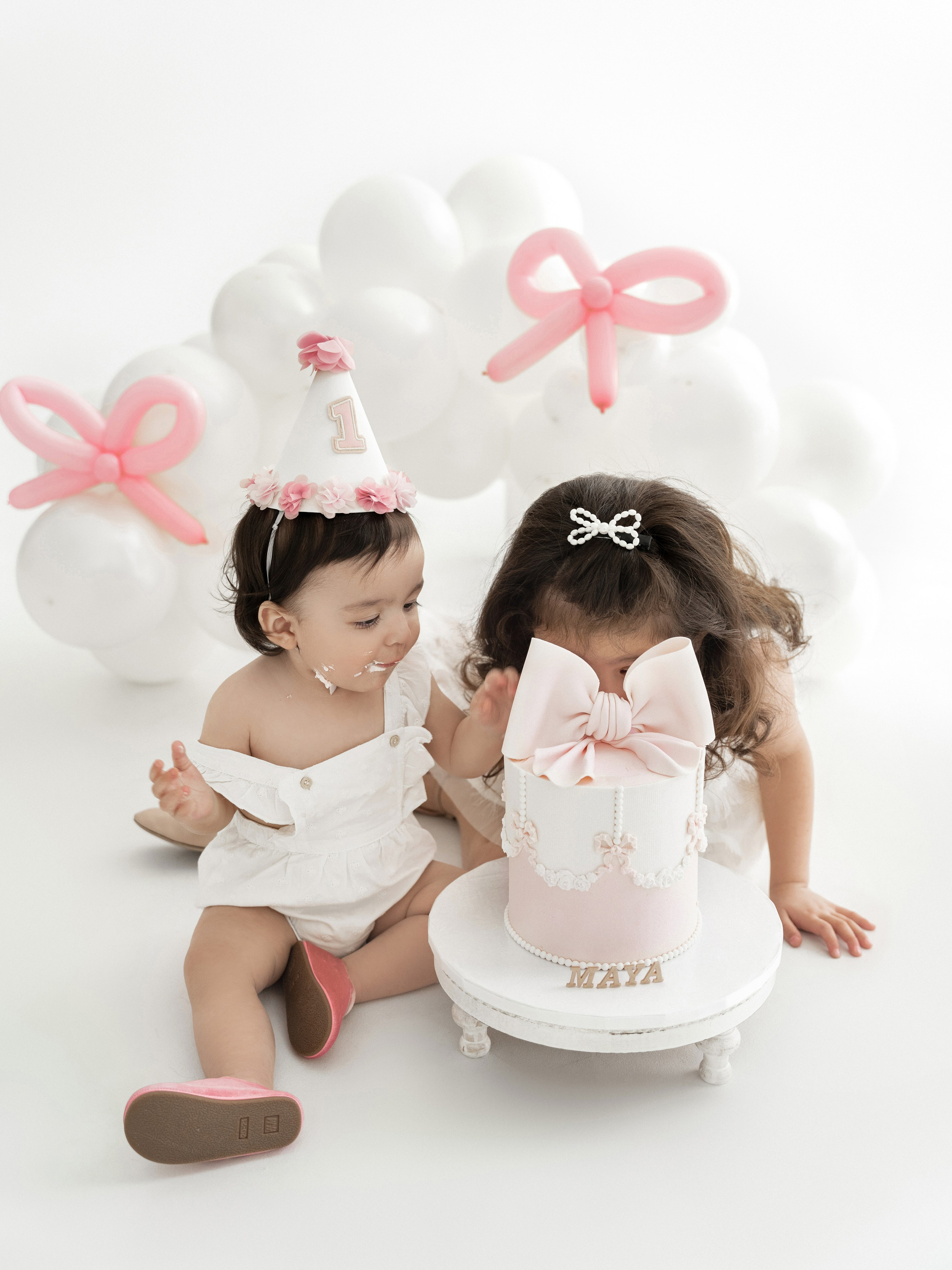 First birthday photoshoot Eva