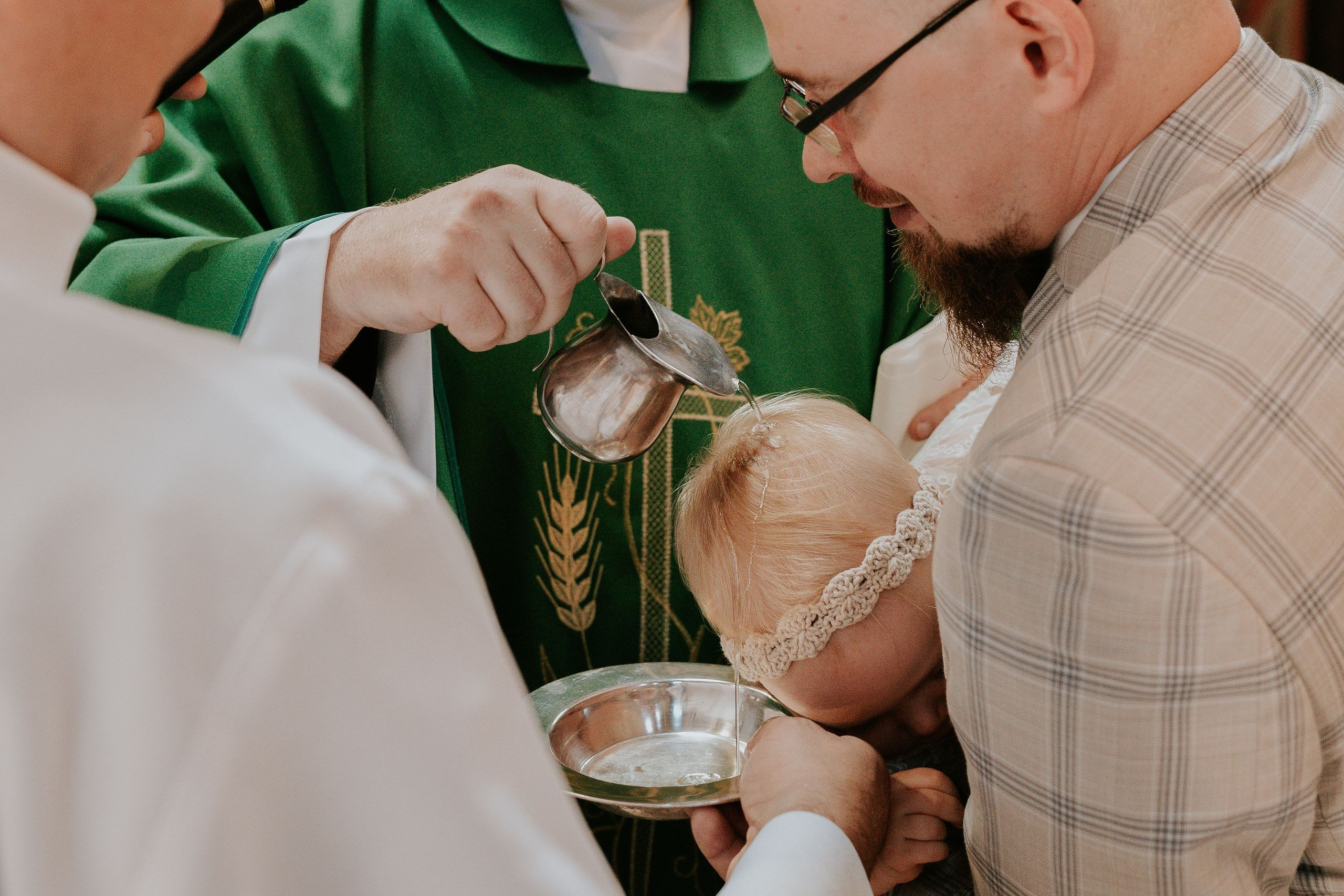 Chrzest Święty Marcelina i Adam. Michał Kaźmierczyk - Fotograf