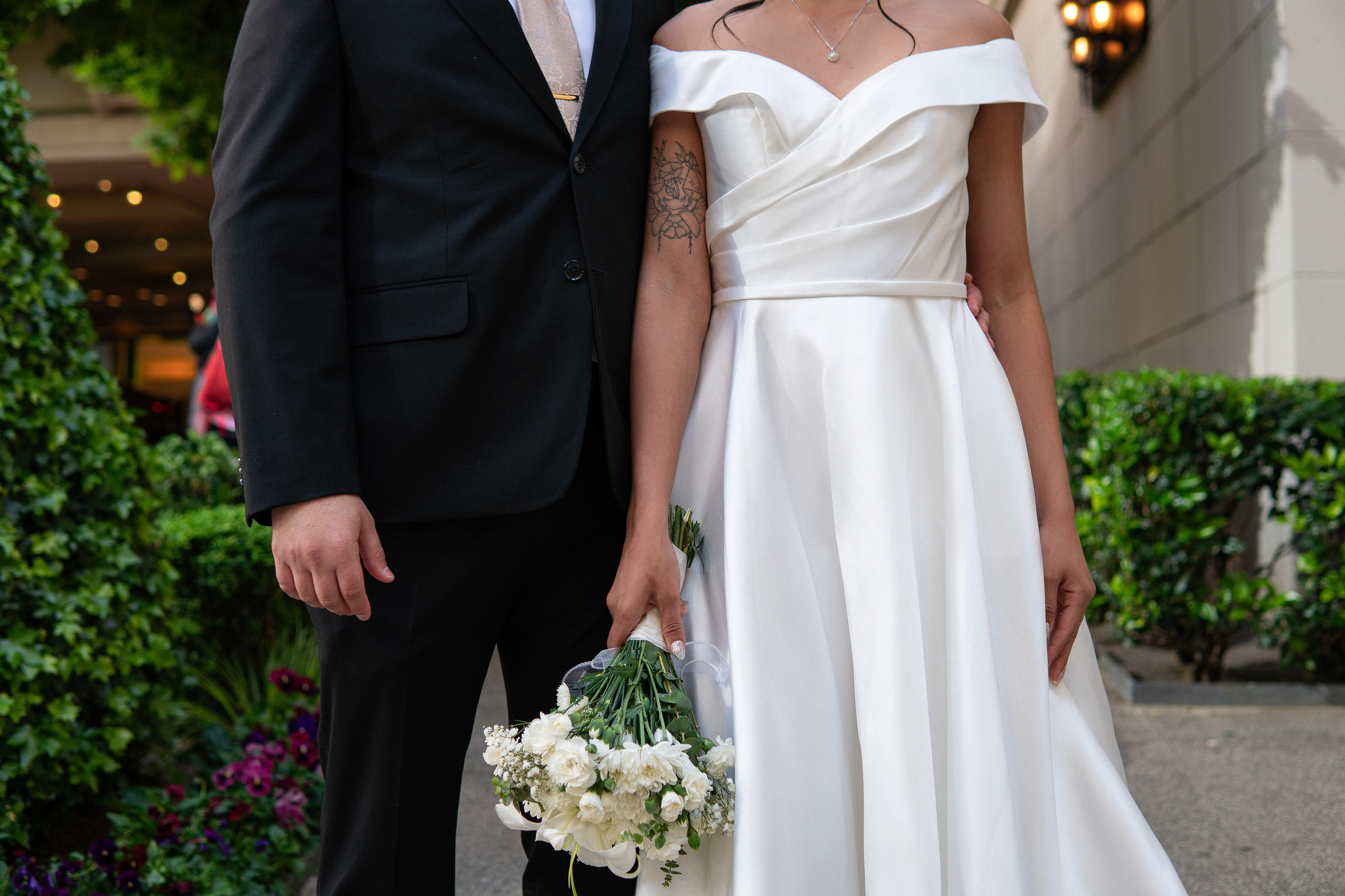 Bessie and Julio | Wedding Portrait session. Photographer in Washington Sophia D