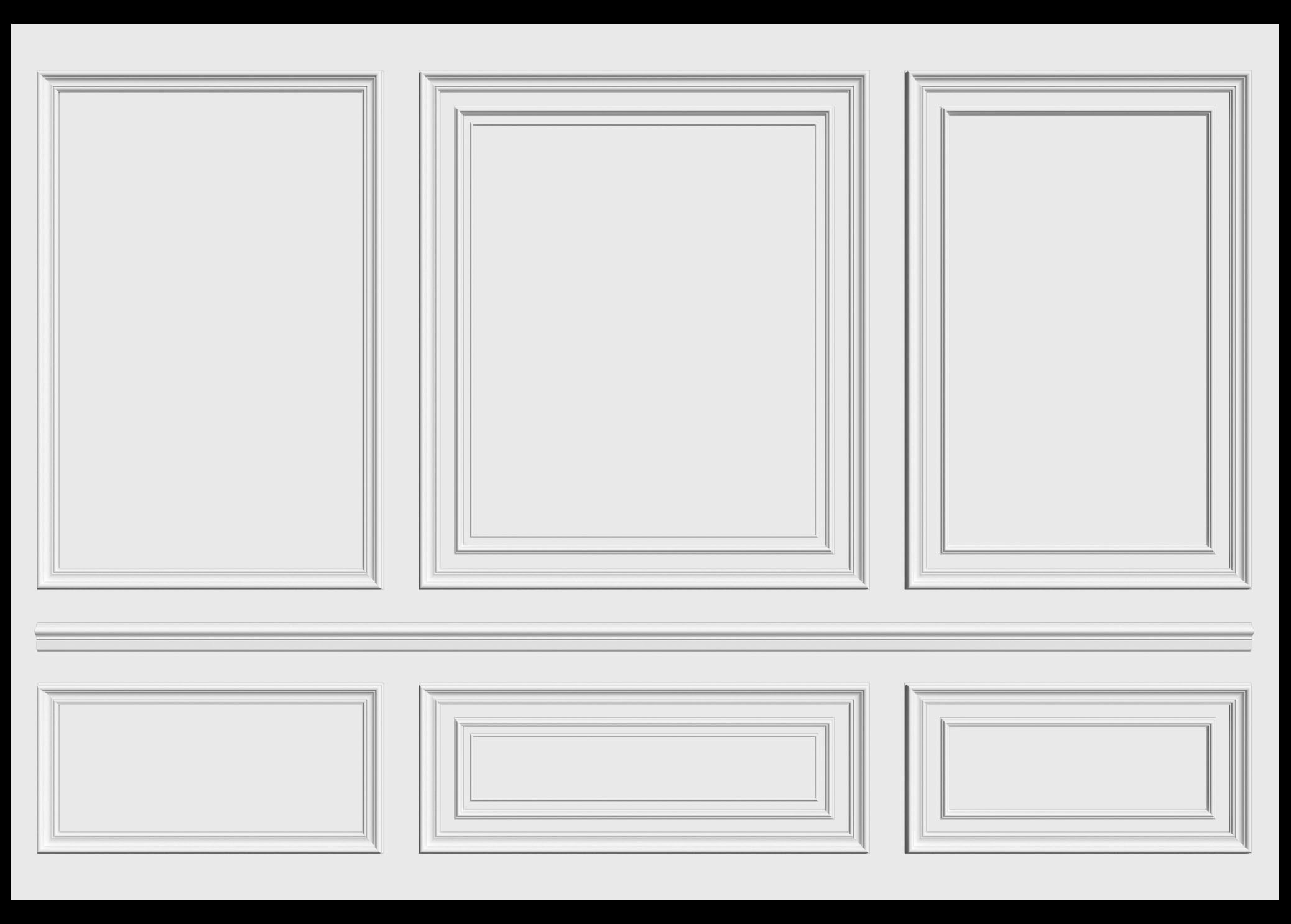 Corners. Plaster molding