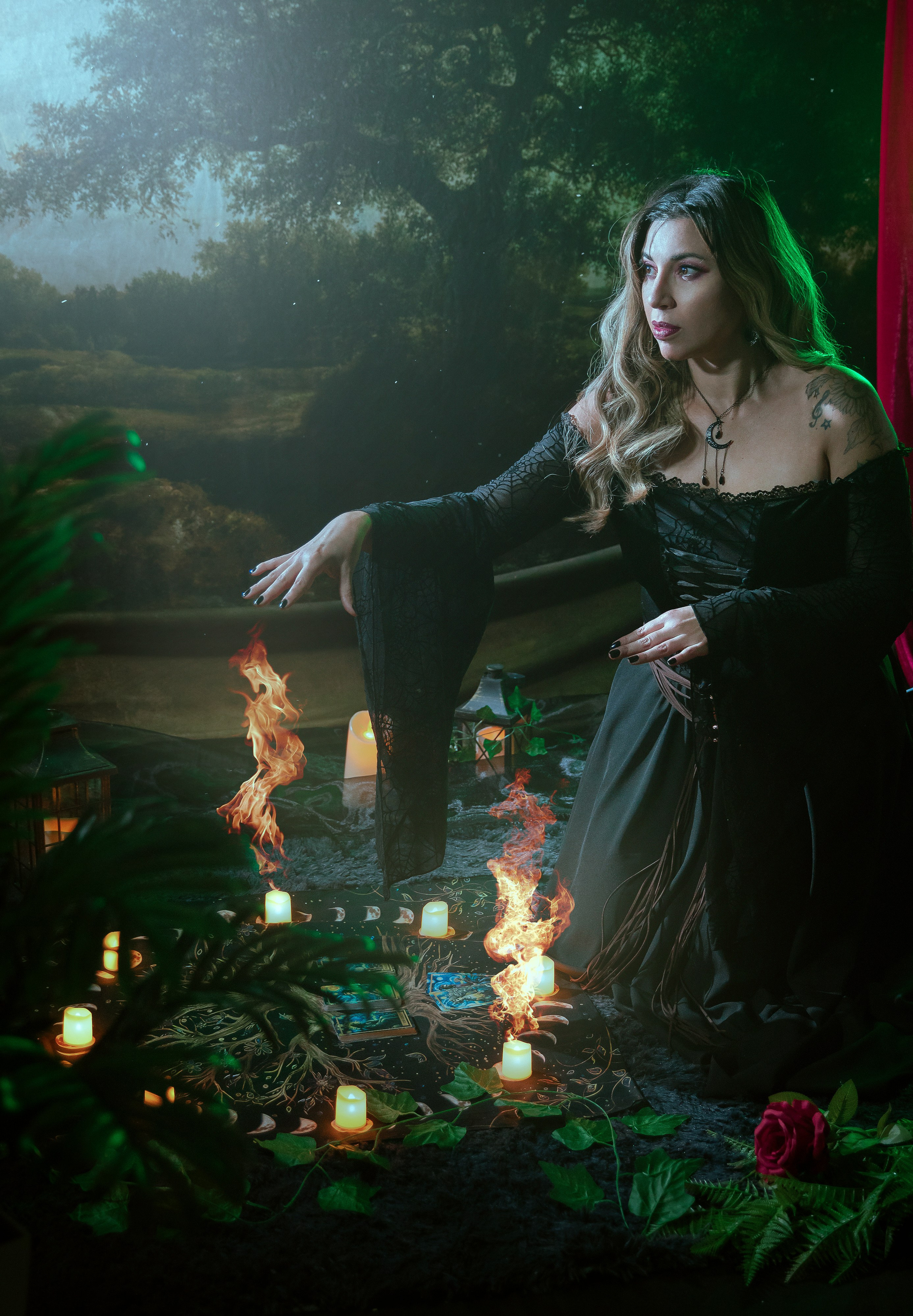 Fotografia Artística Gótica Bruxa| São Paulo. Fotógrafa em são paulo — Fotos Autênticas