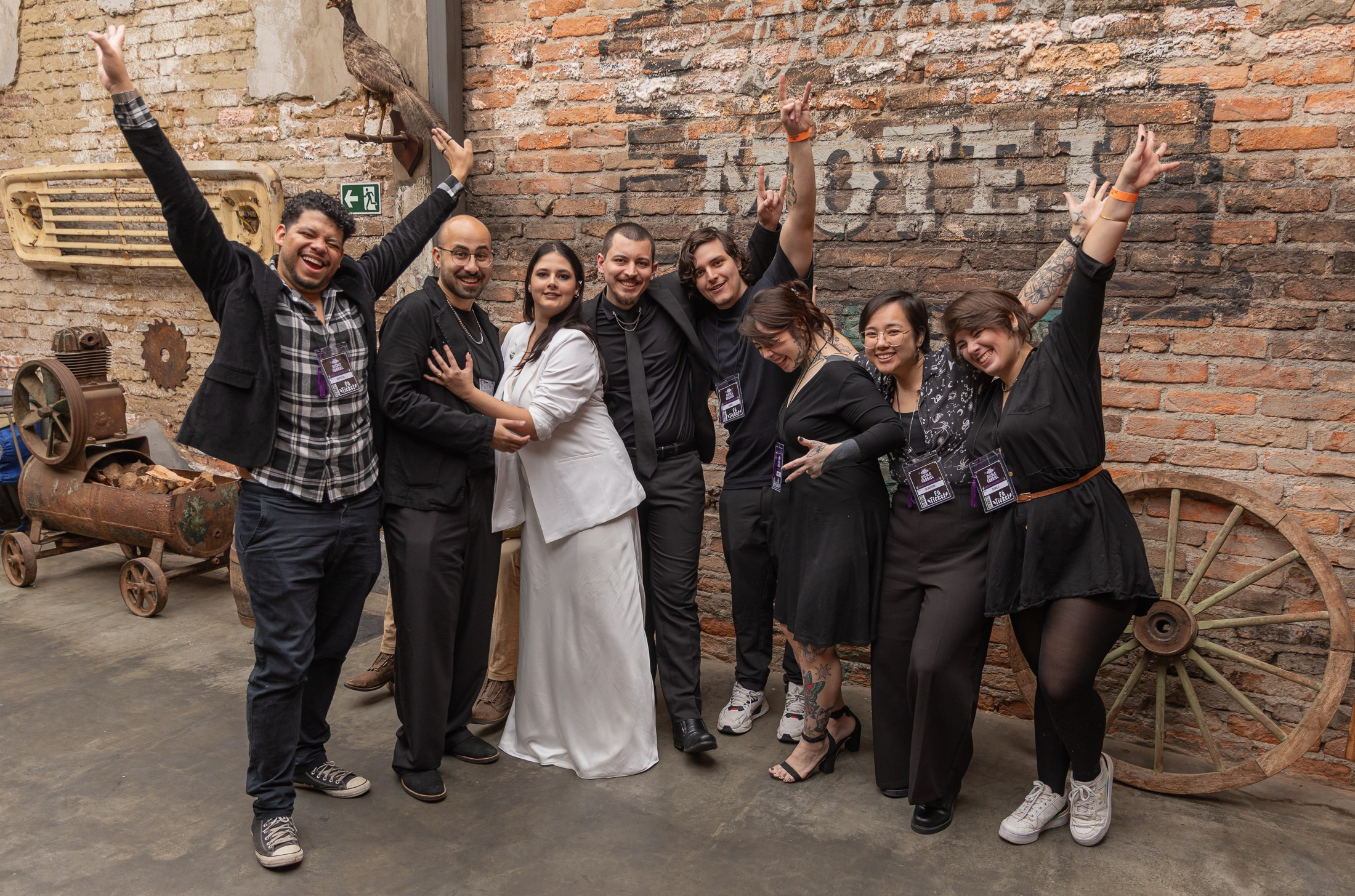 Fotografia de casamento em restaurante. Fotógrafa em são paulo — Fotos Autênticas