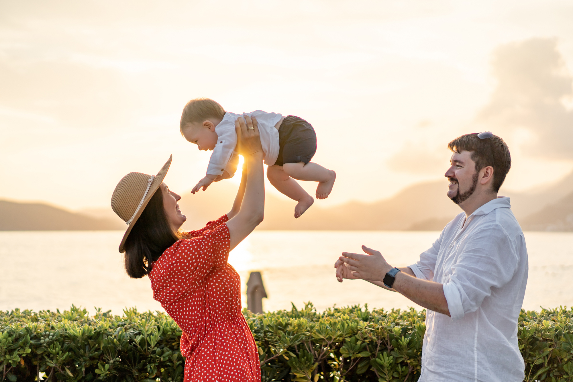 Family photoshoot in Sveti-sefan (Milocer)