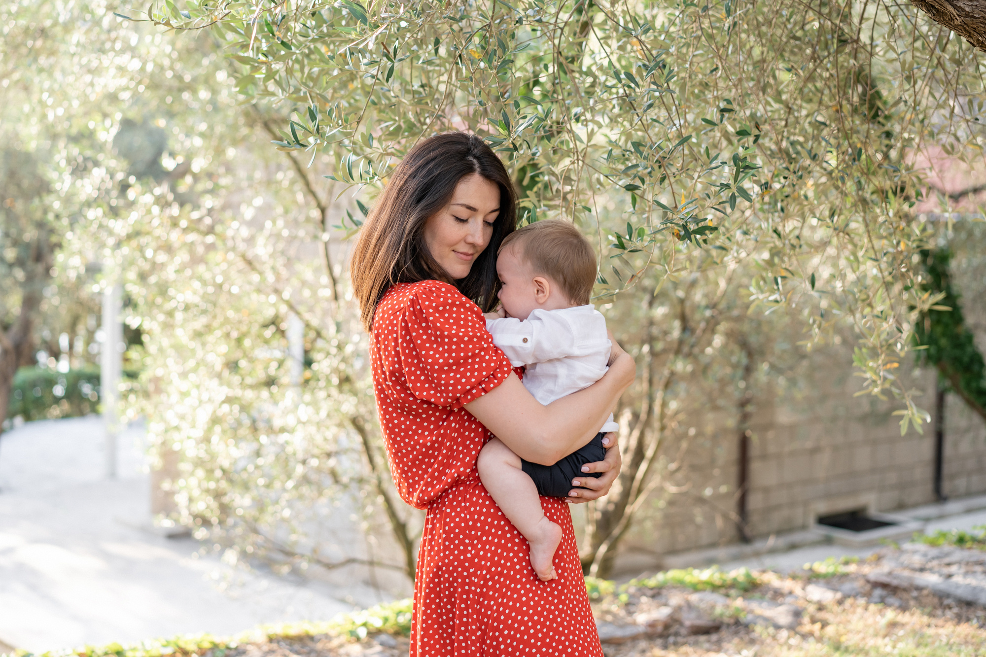 Family photoshoot in Sveti-sefan (Milocer)