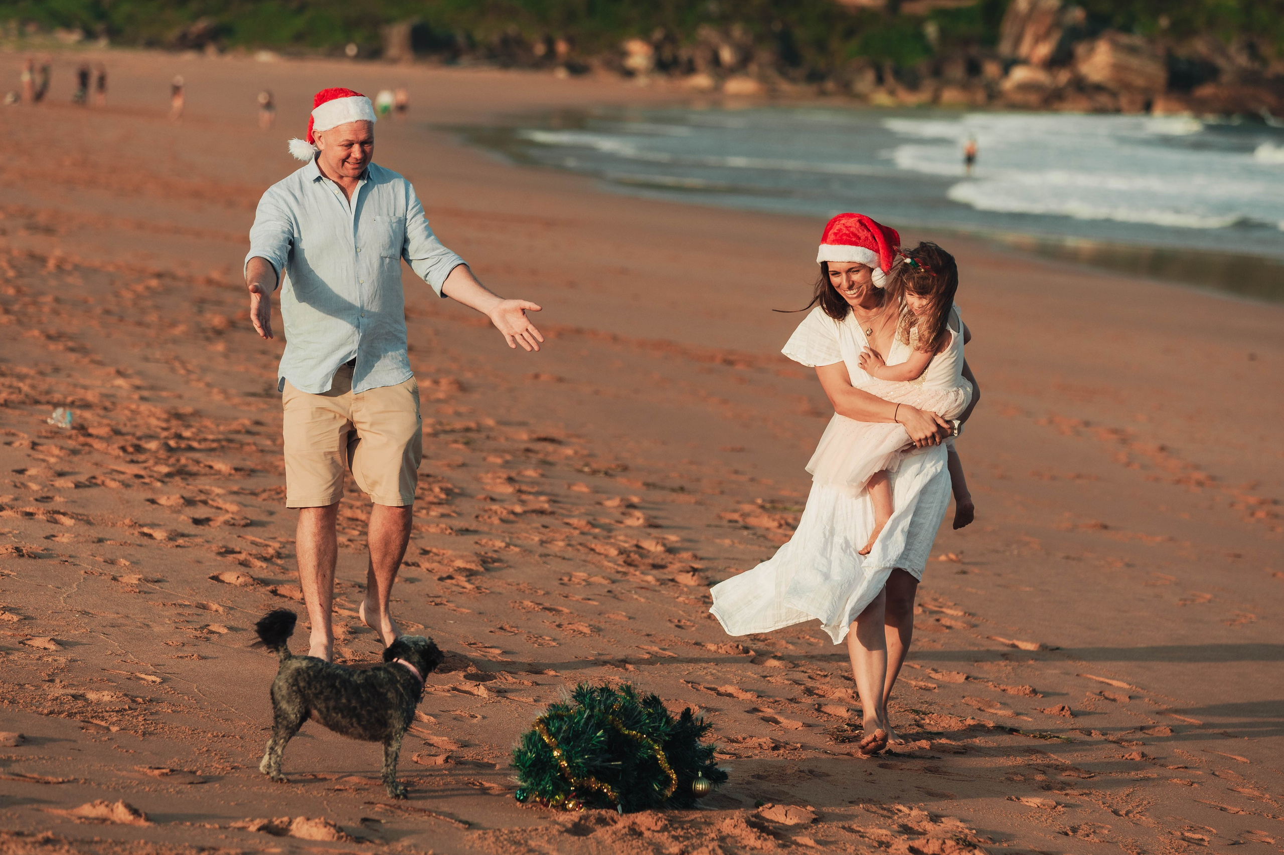 Kat + Andrew + Bella + Roxie. True Story Photography