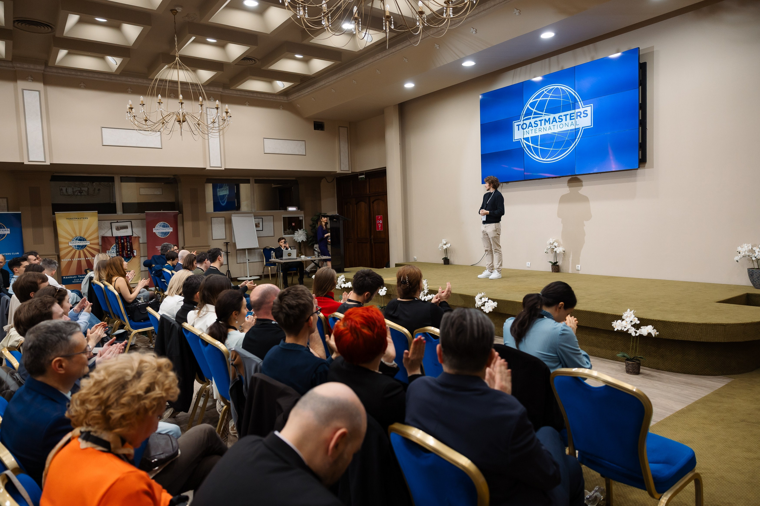 Toastmasters Conference. Marius Ciocan