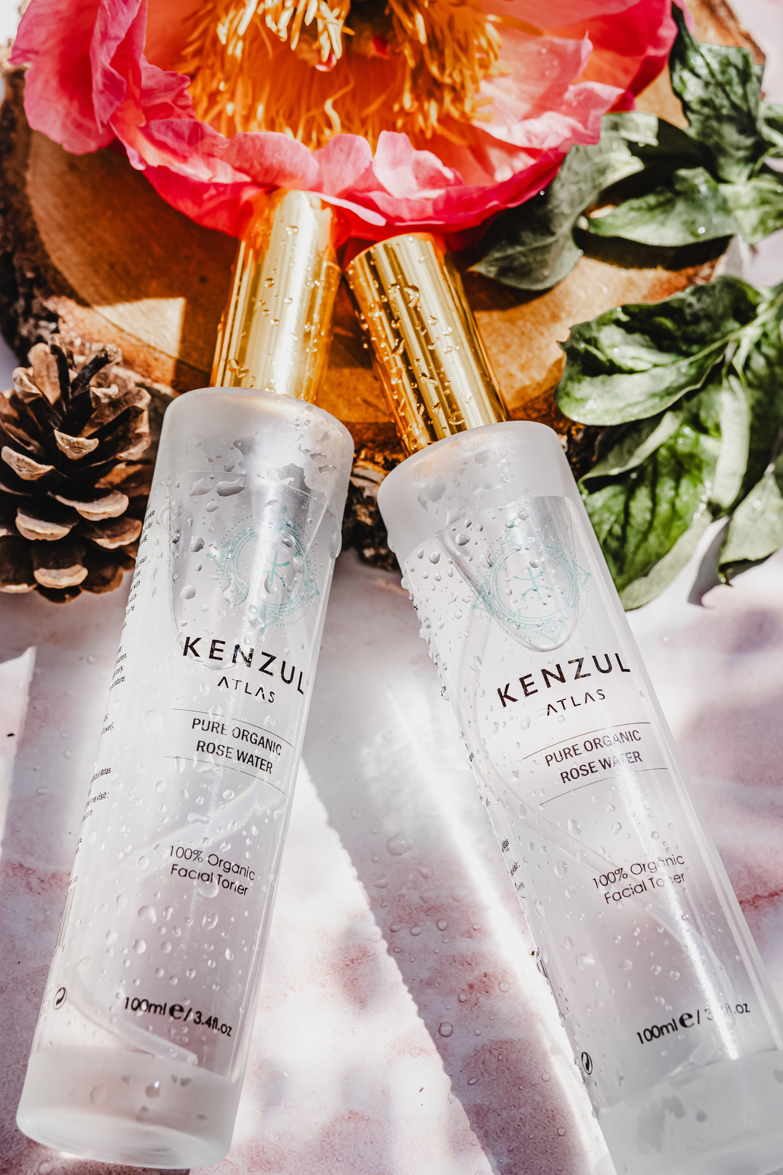 white skin care bottle