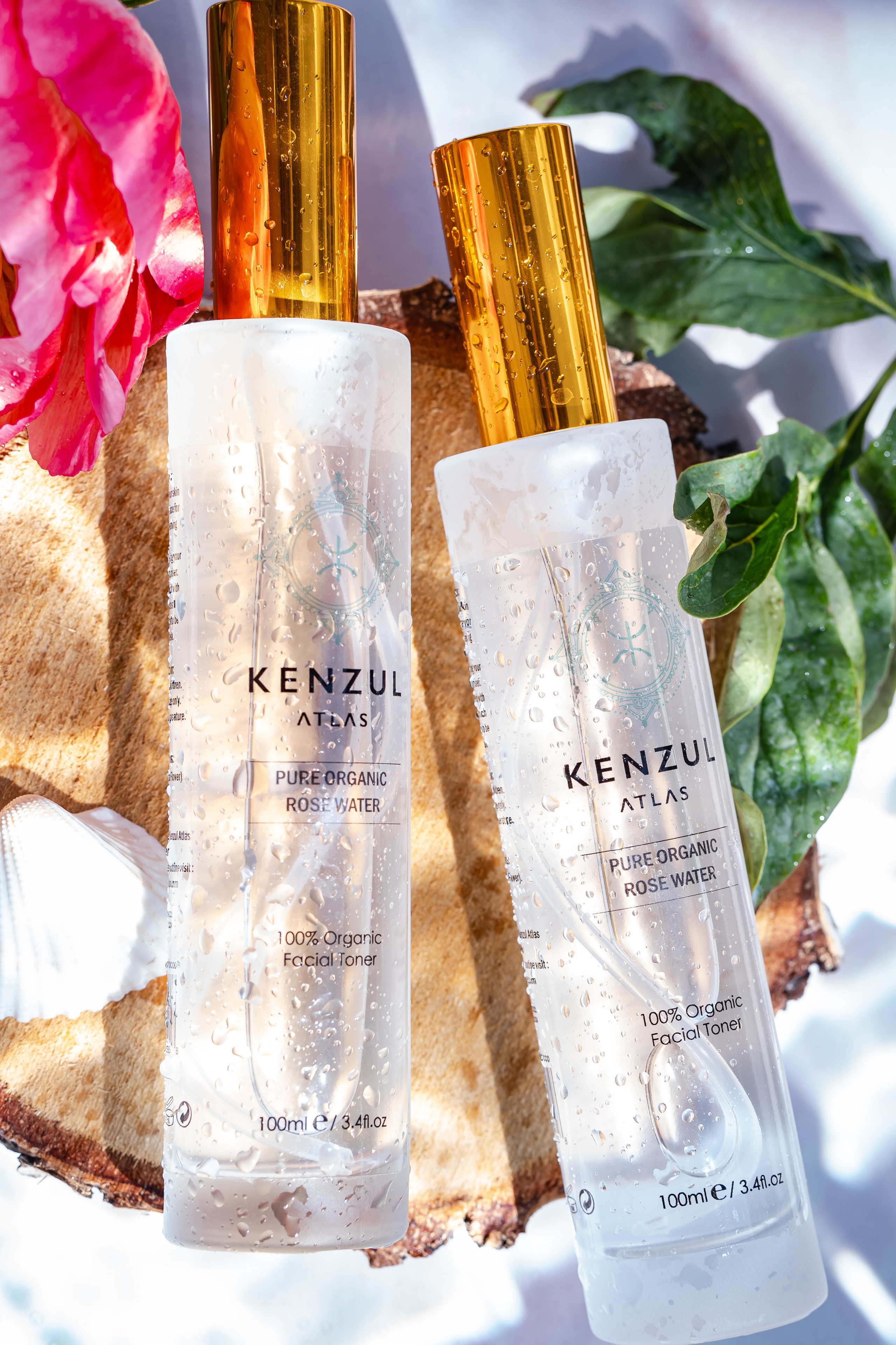 white skin care bottle