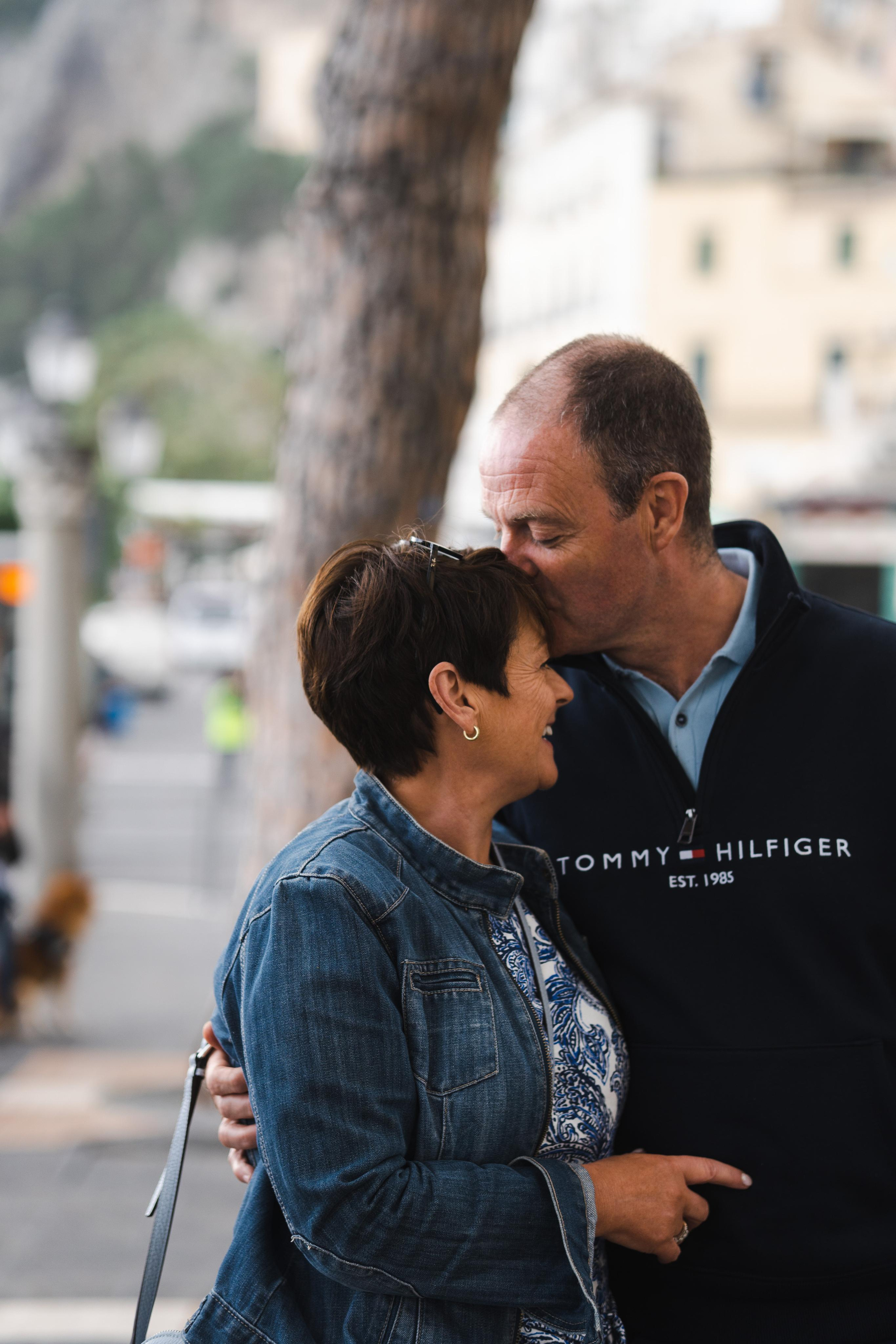 Irish couple in Amalfi