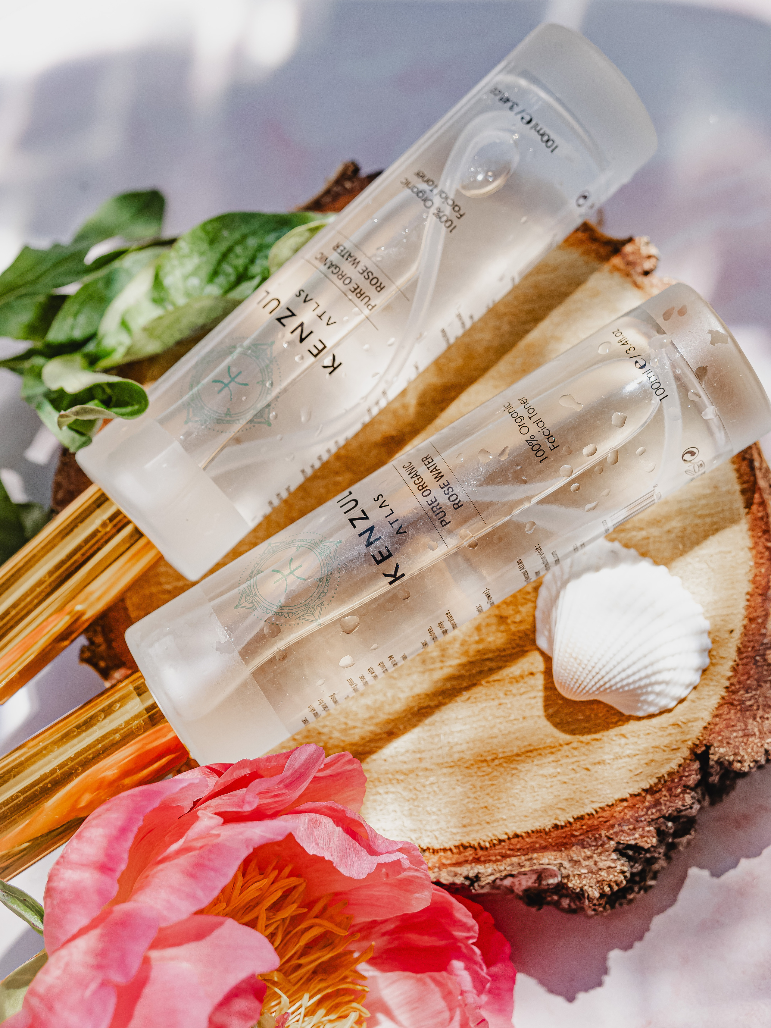 white skin care bottle