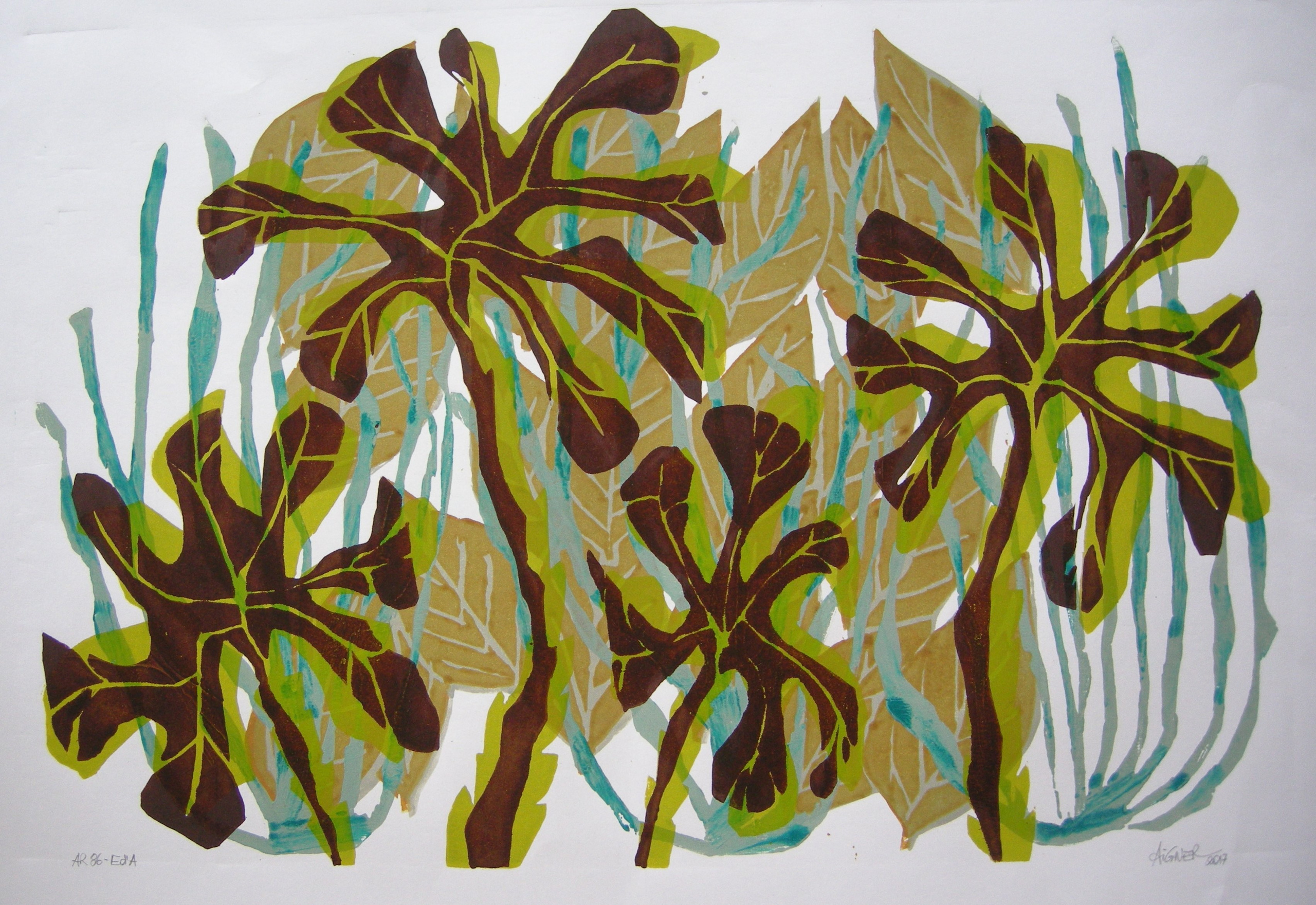 Dschungel 2017 - 40x60  