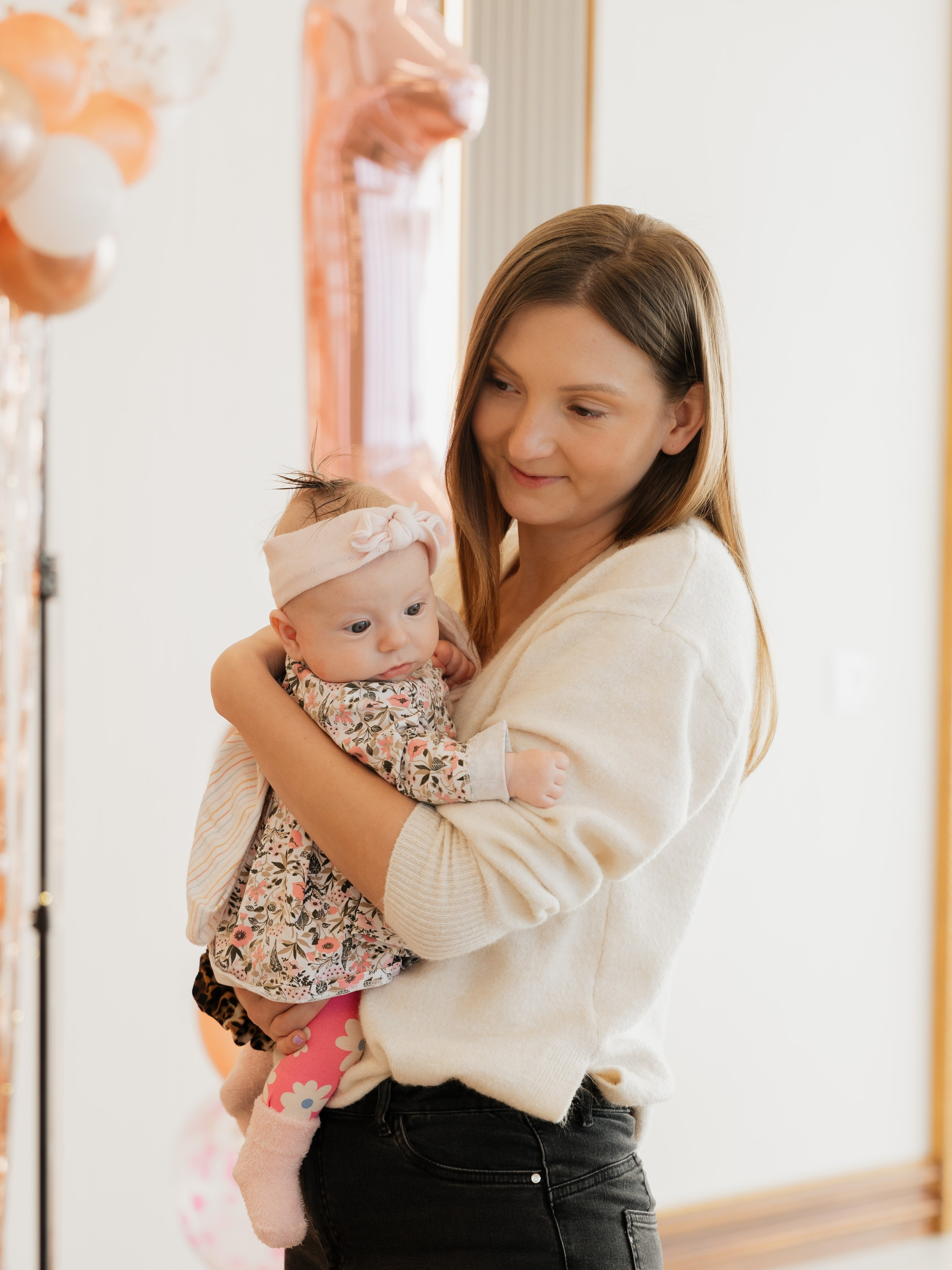 First birthday photoshoot Emily