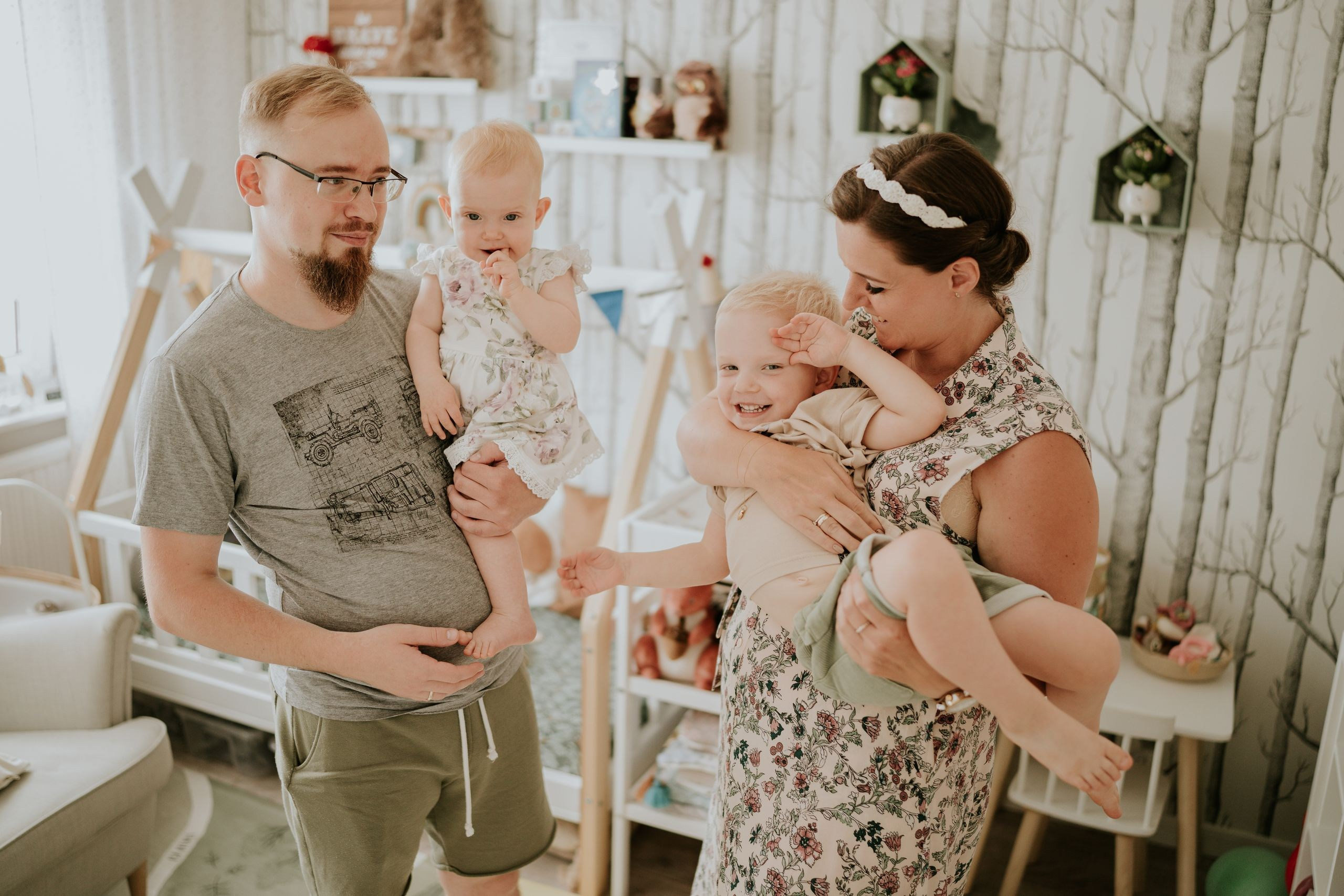 Chrzest Święty Marcelina i Adam. Michał Kaźmierczyk - Fotograf