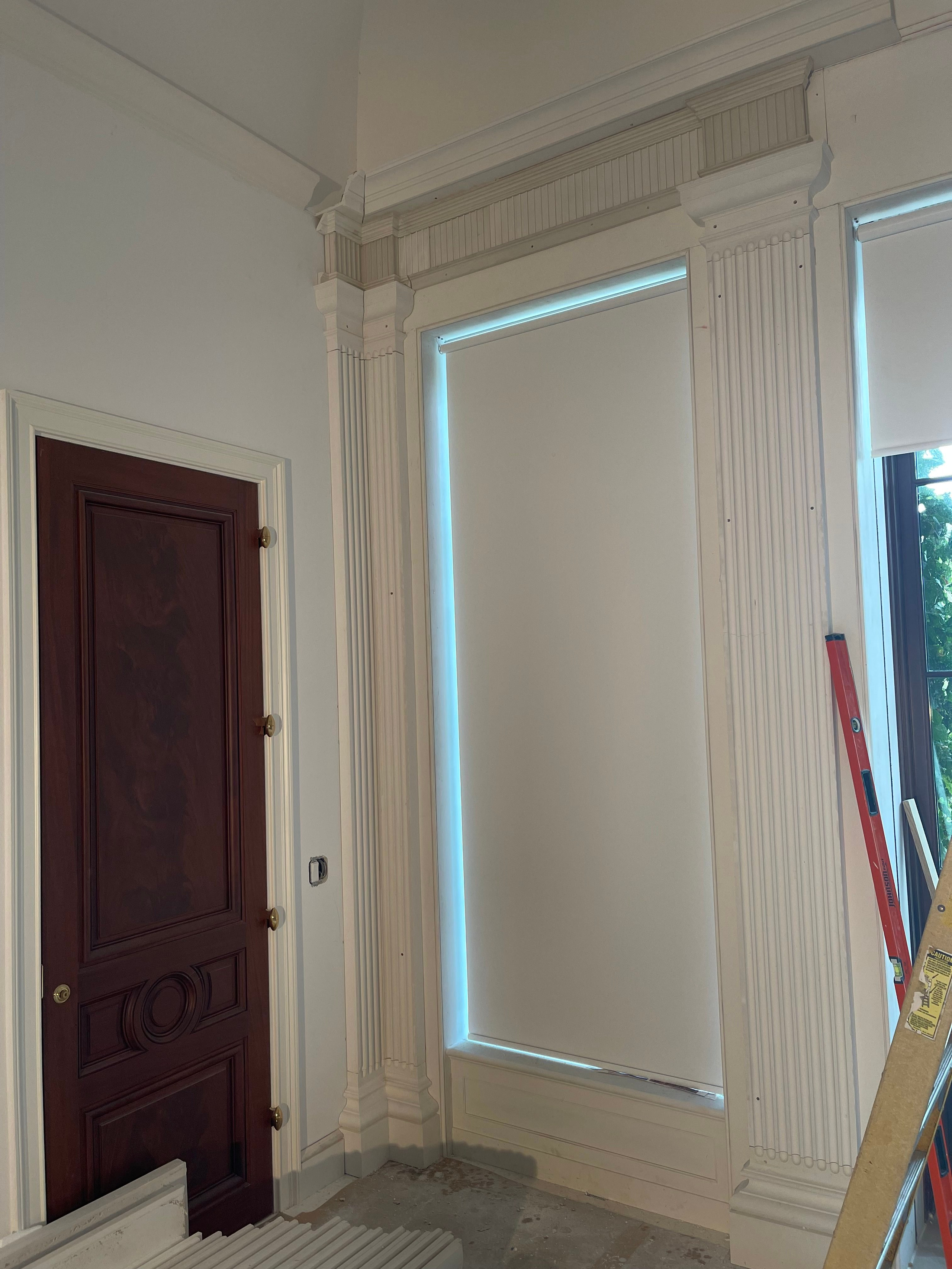 Jupiter Island, Florida. Plaster molding