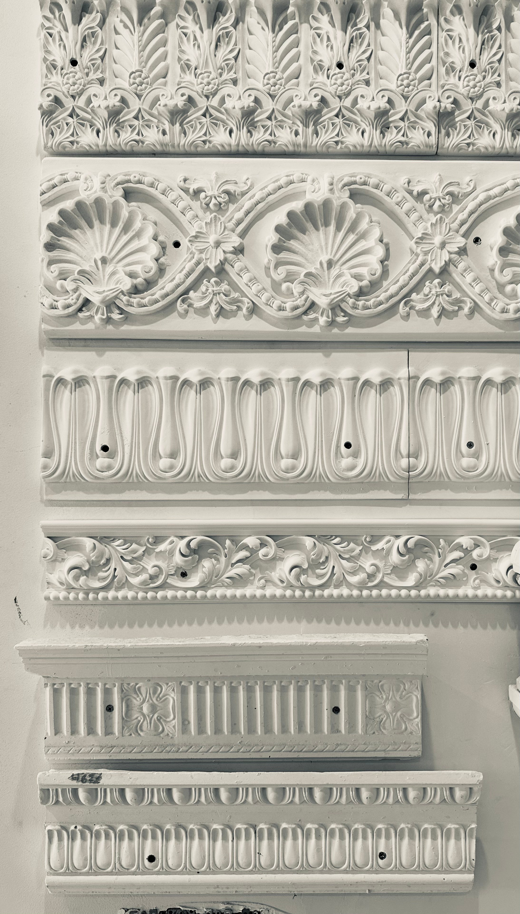 Panel Moldings. Plaster molding