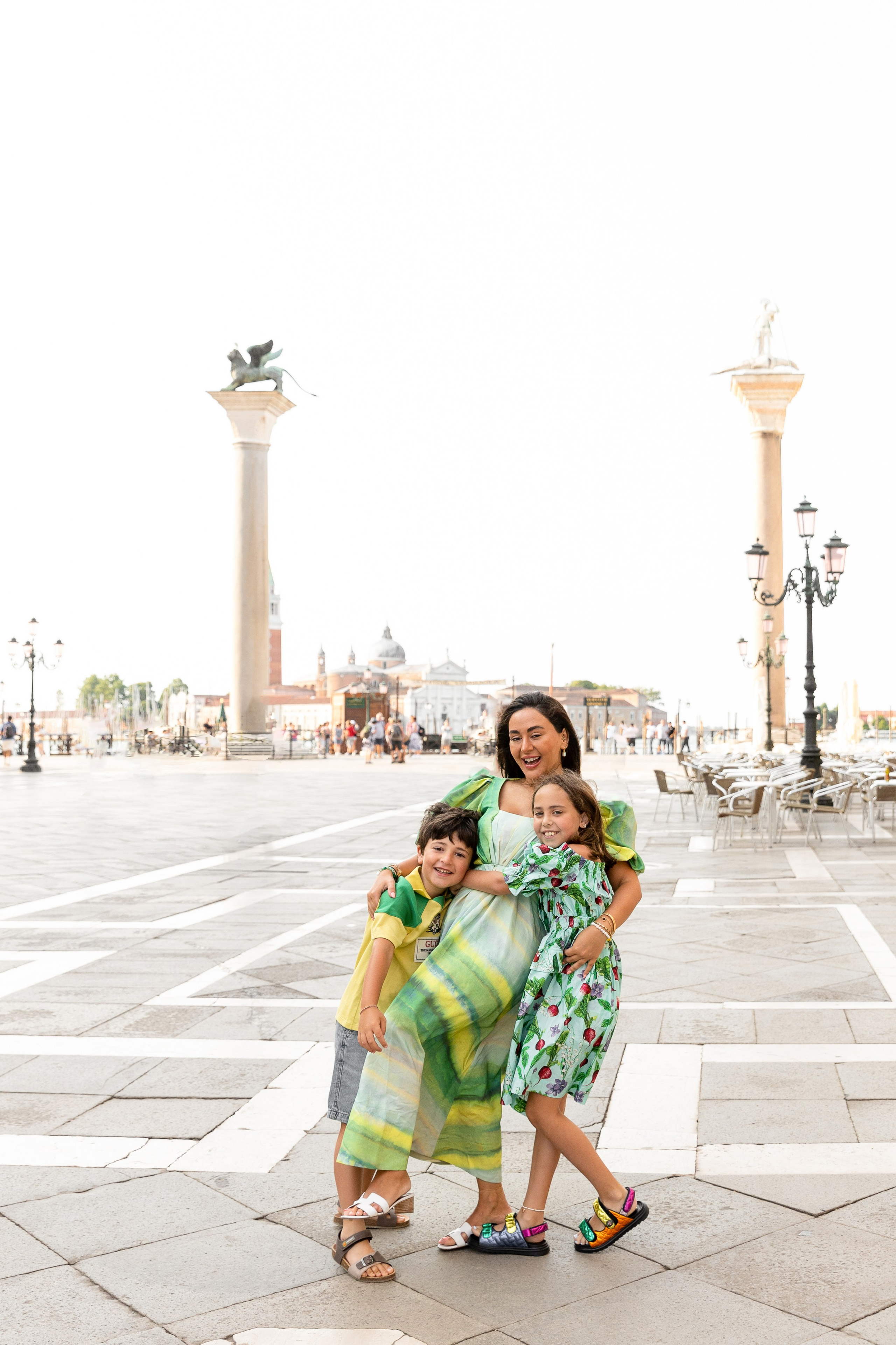 Fidan with childrens