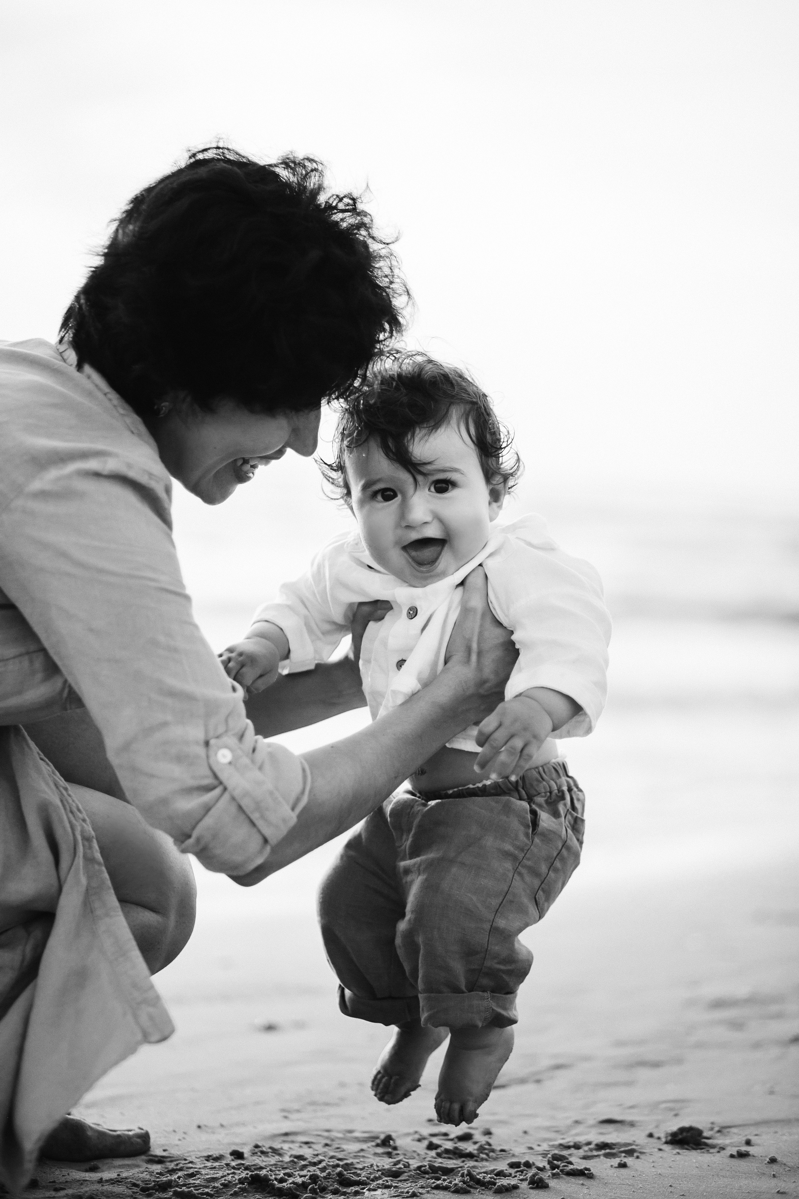 Studentim beach / Eithan 9 month. Family photographer in Israel