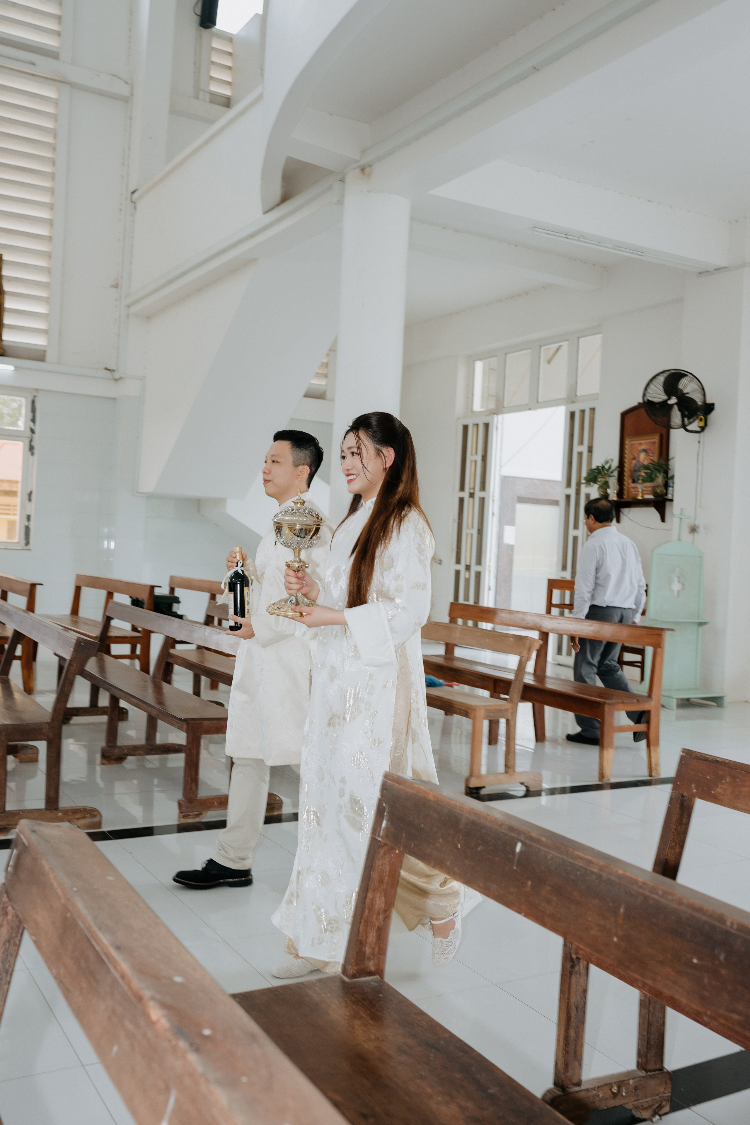 Church Wedding / TRANG & TUONG. Saigon Wedding Present | Art Beyond Moments