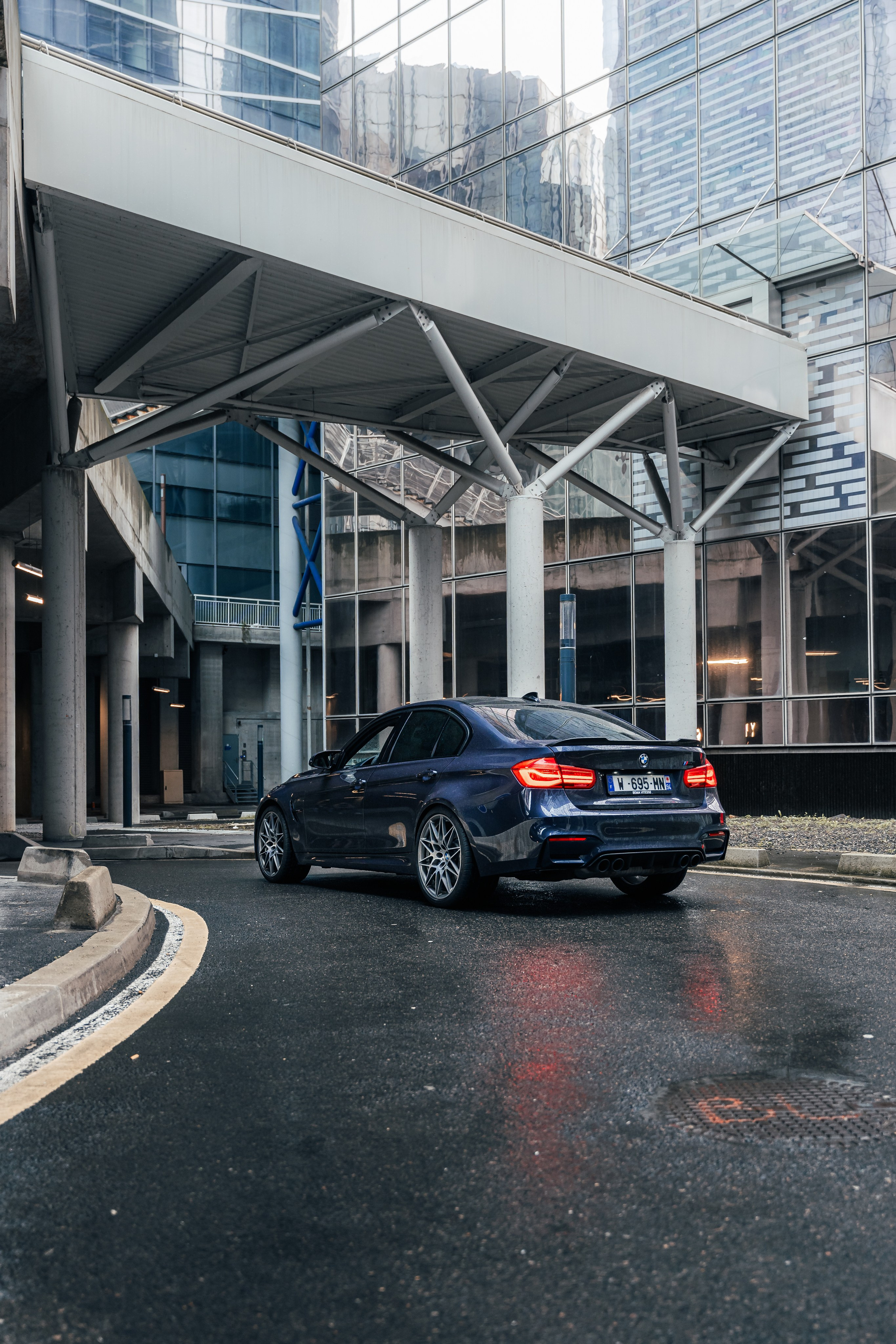 BMW M3 JAHRE. Photographe de voitures à Paris — Vitalii Motruk