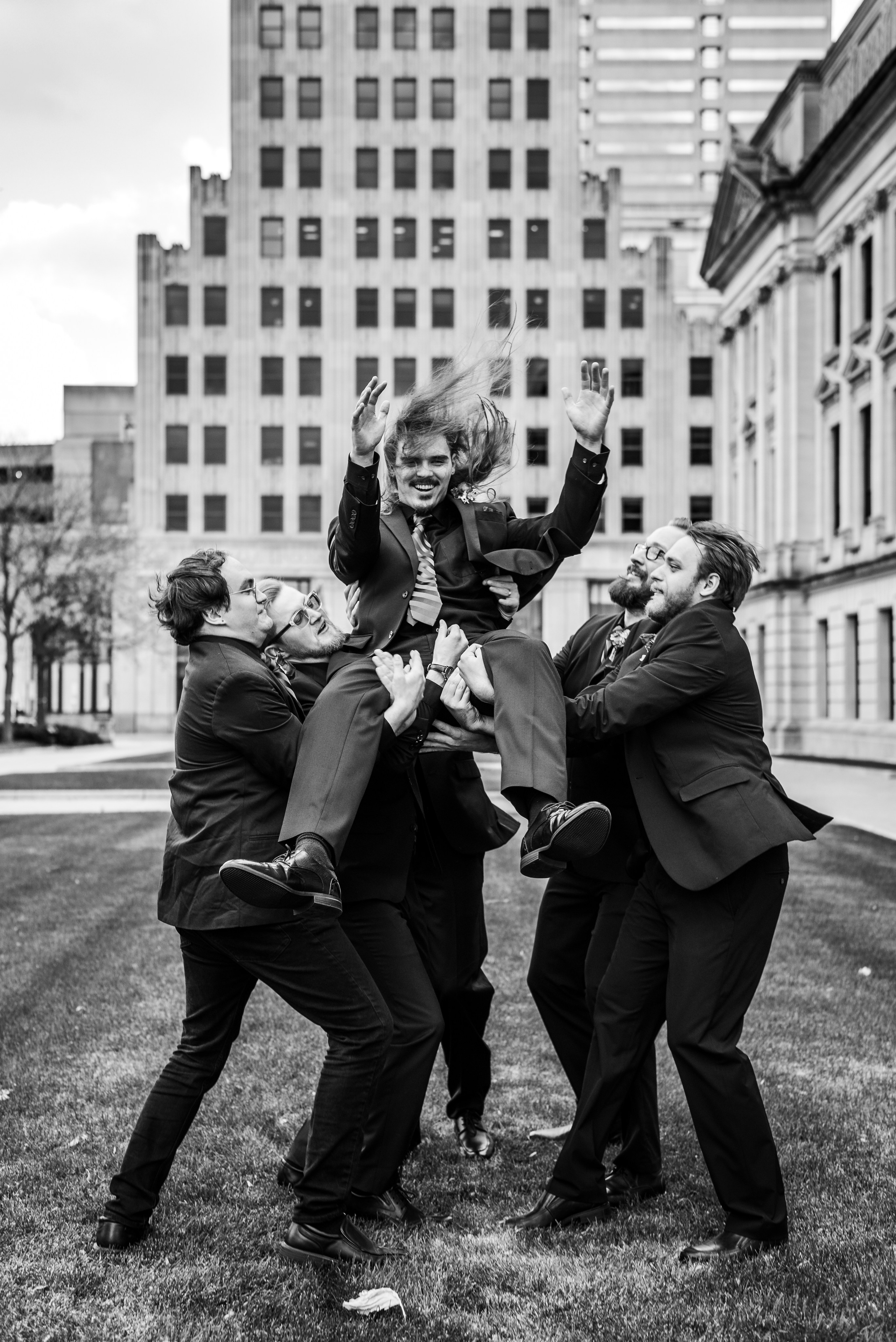 Bold & Dramatic Wedding at The Paper Mill on The Landing | Fort Wayne Wedding Photographer. Alexandria Danielle Photography | Fort Wayne & Indianapolis Wedding Photographer