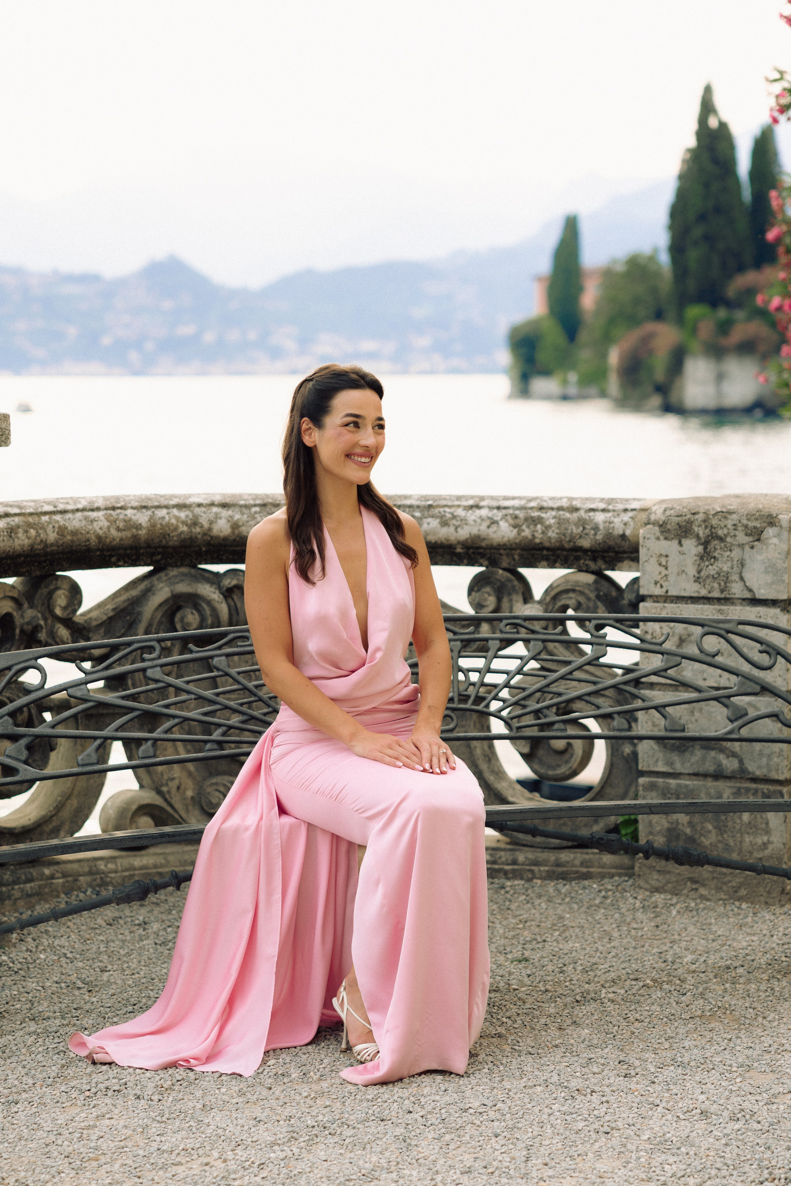 Proposal on Lake Como | Romantic Surprise Engagement Photos in Italy
