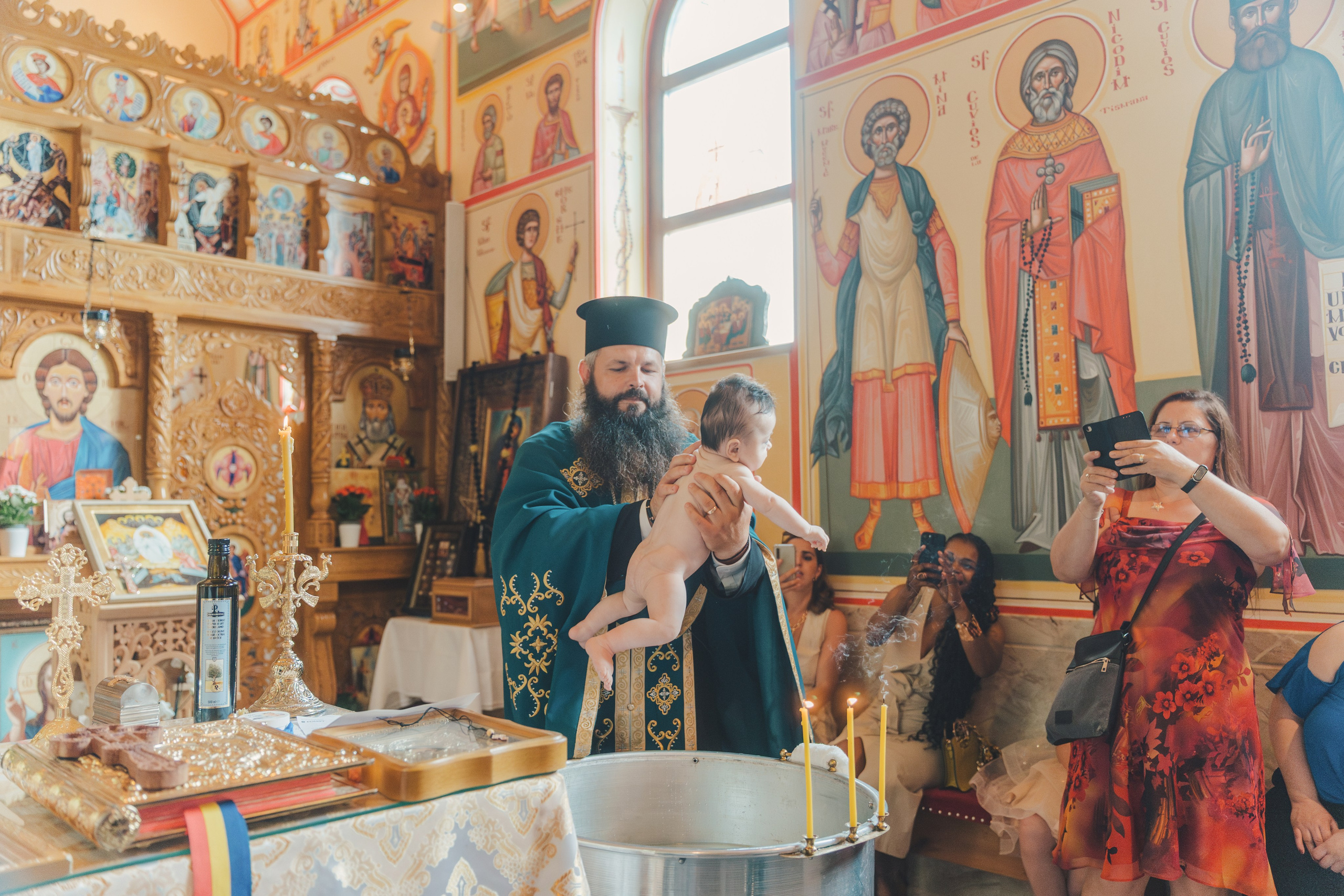 Théo Andrei`s Christening