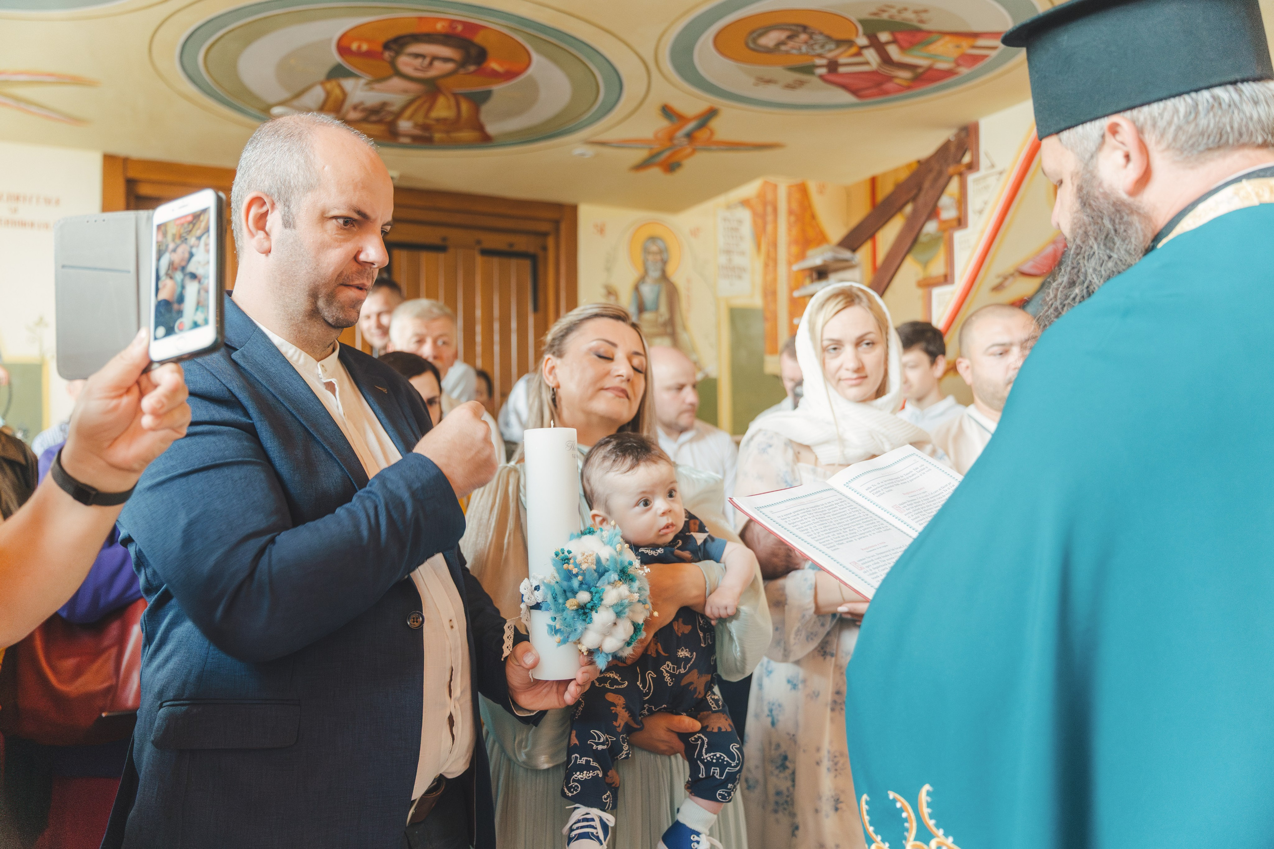 Théo Andrei`s Christening