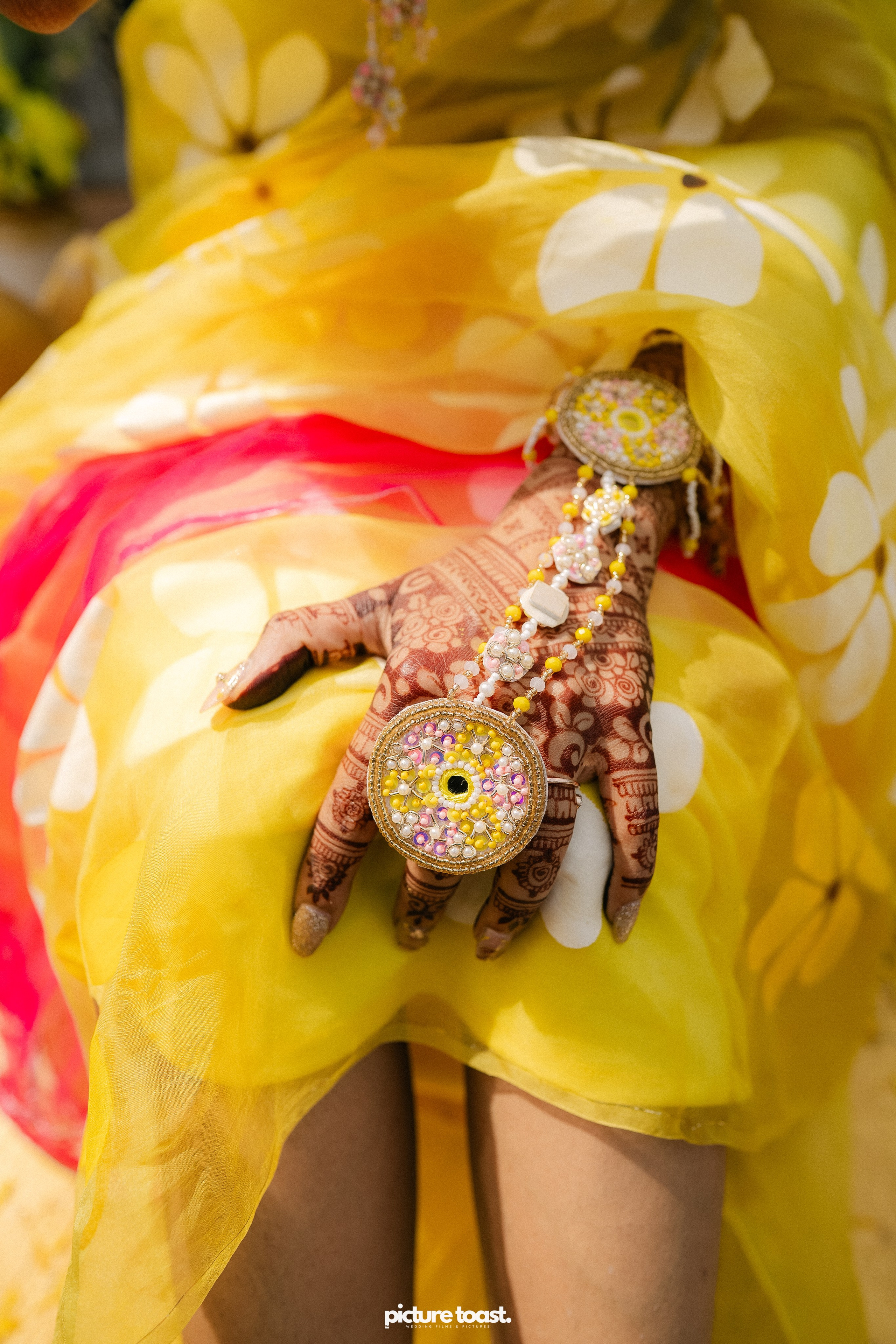 Haldi Hues Ft. Baebie & Goyal. Fine art Wedding Photographers in India & Canada