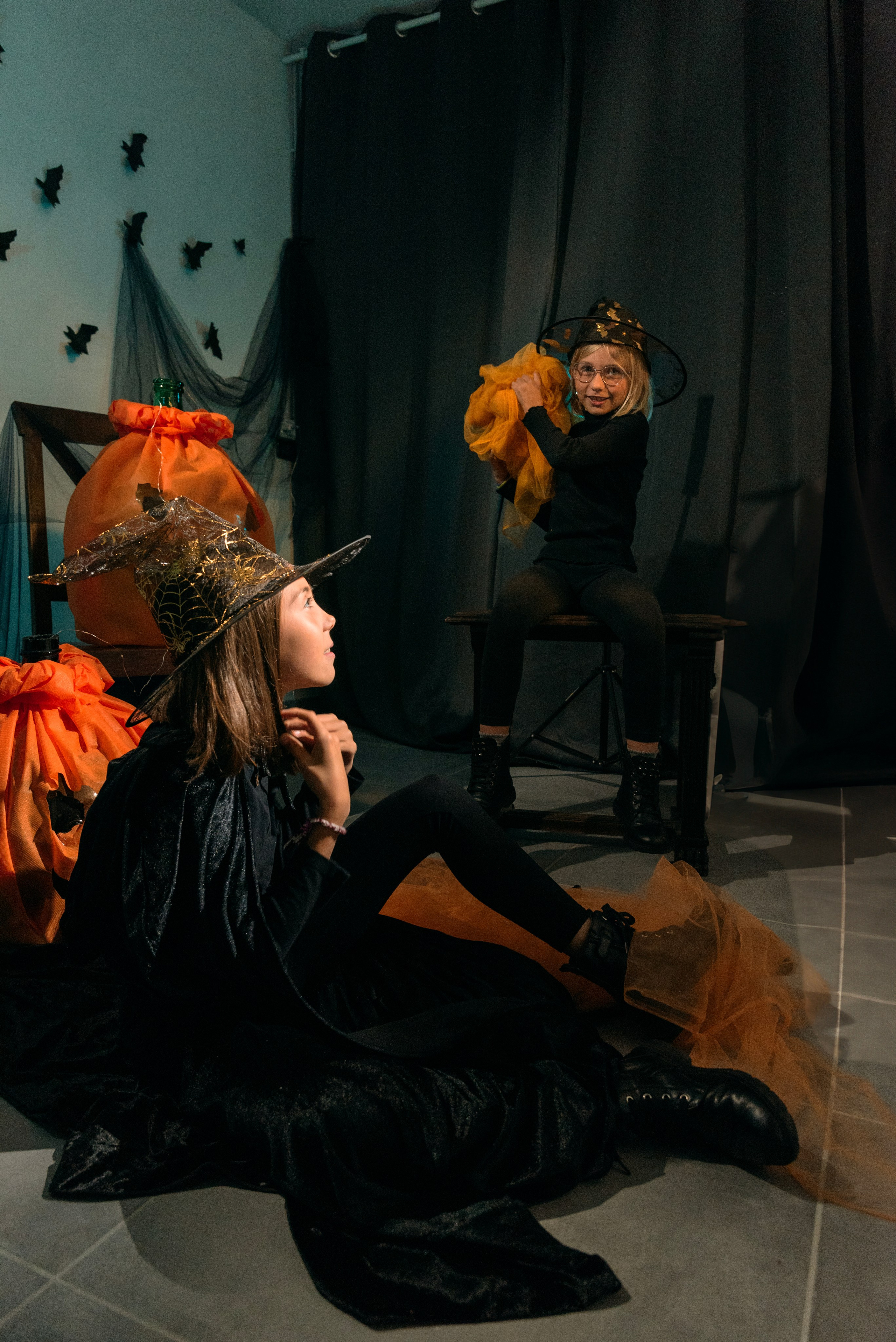 Servizio fotografico Halloween in studio bambini