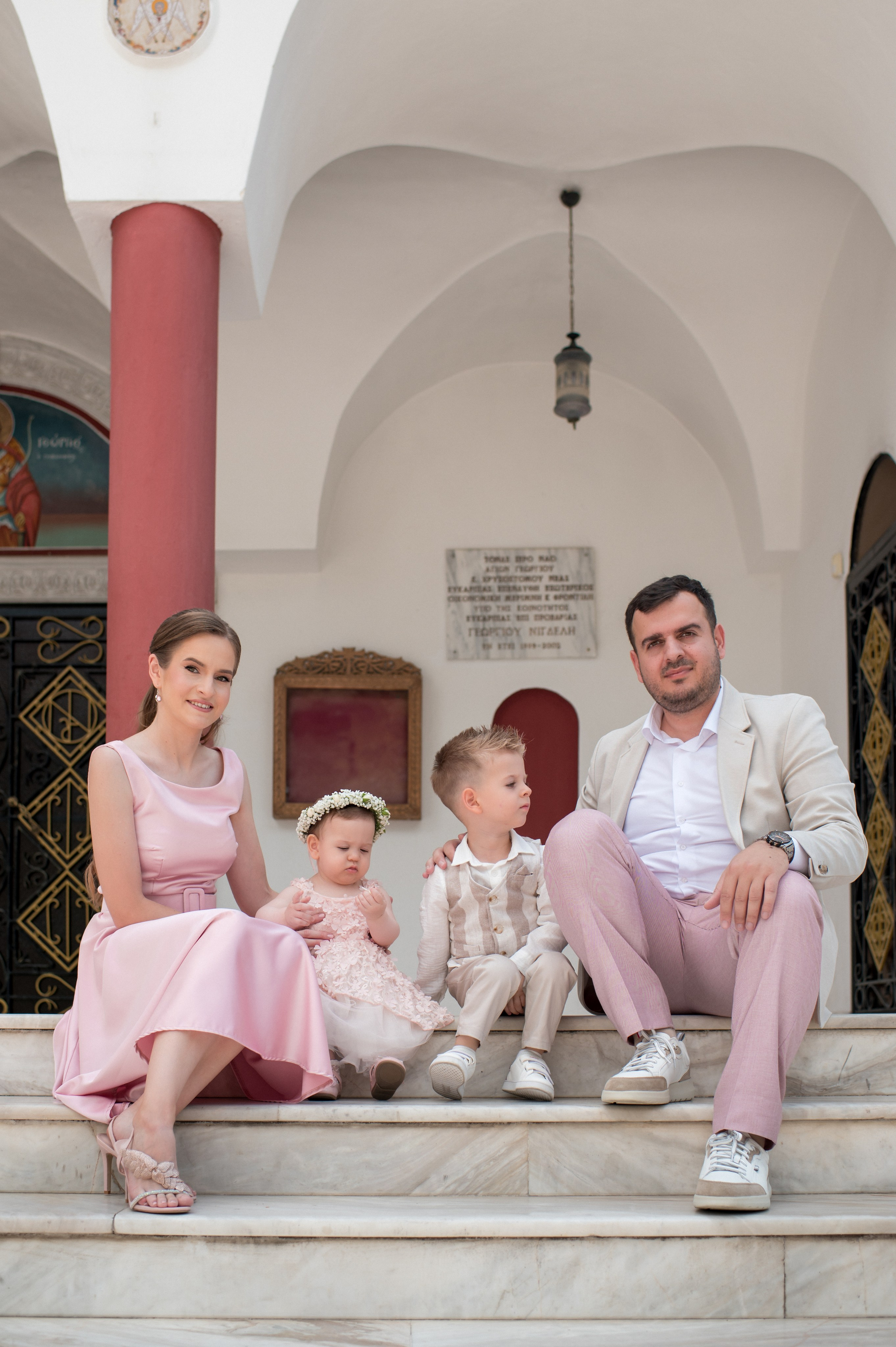 Baptism Melina. Семейная, детская, портретная и предметная фотосъемка в Салониках