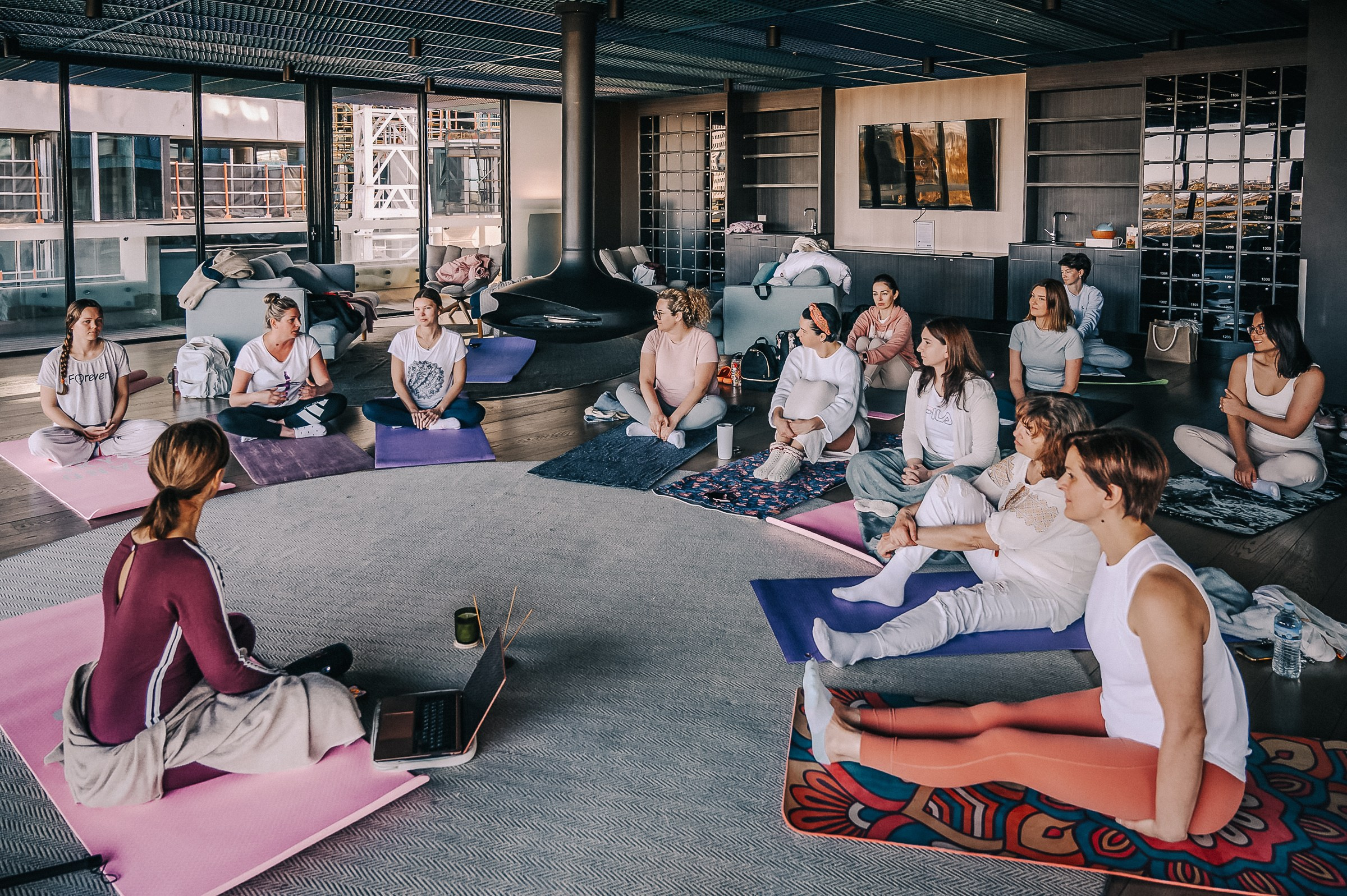 Yoga class. Natasha photo Photographer in Melbourne
