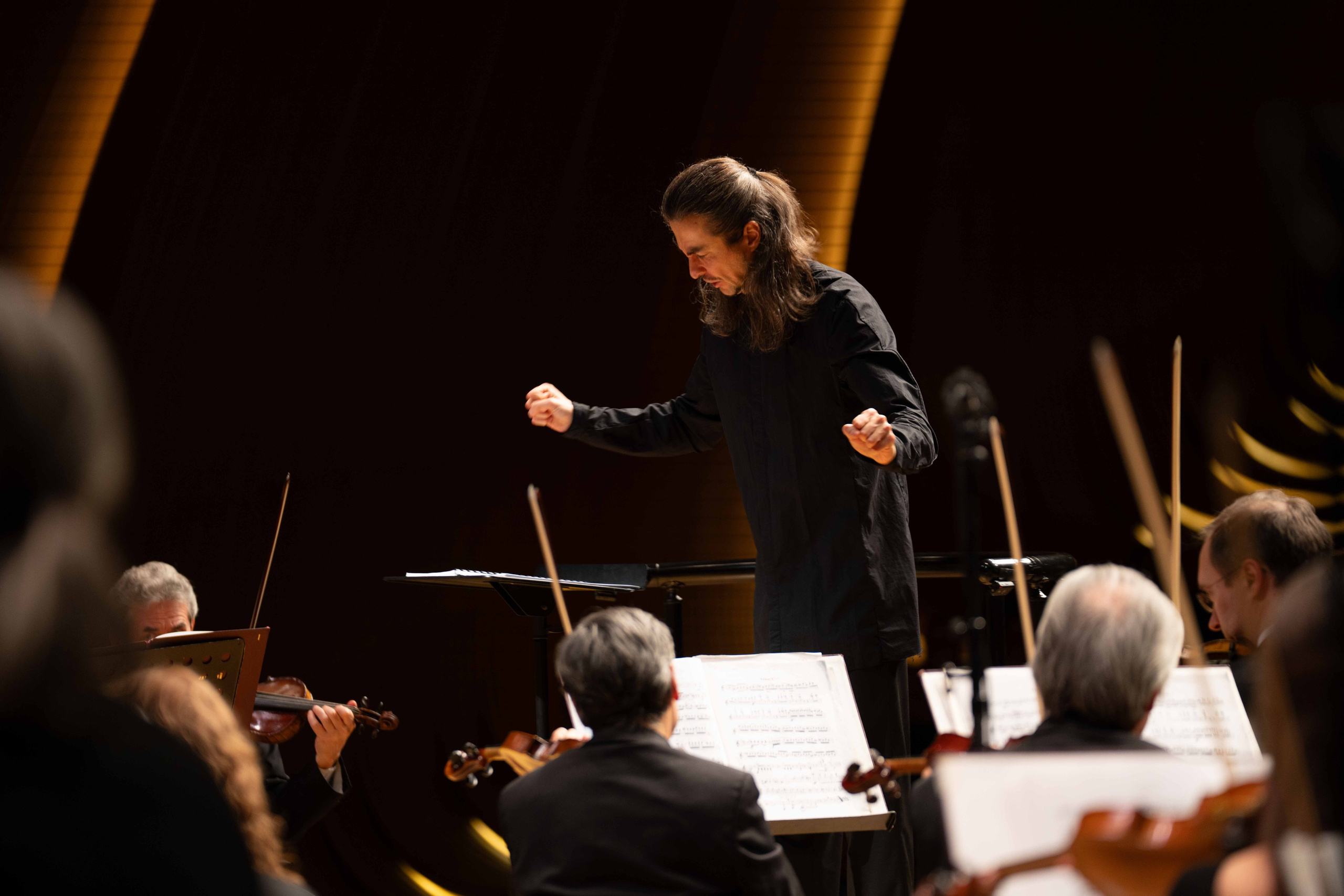 The Tchaikovsky Academic Grand Symphony Orchestra in Baku. Wedding&Event photographer Ismail Rzayev in Baku