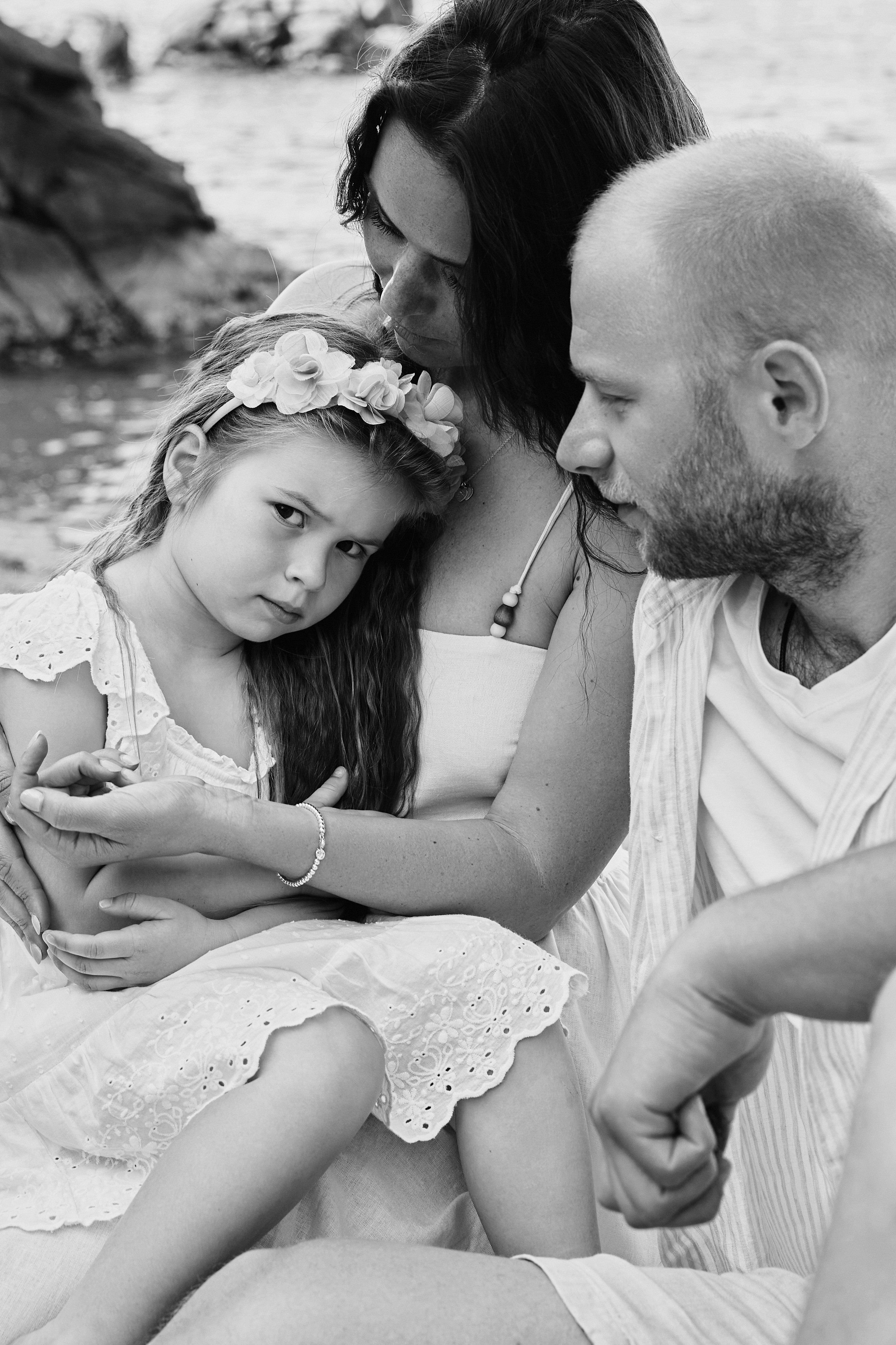 На пляже. Ллорет де Мар. Фотограф в Барселоне Жанна Захарченко