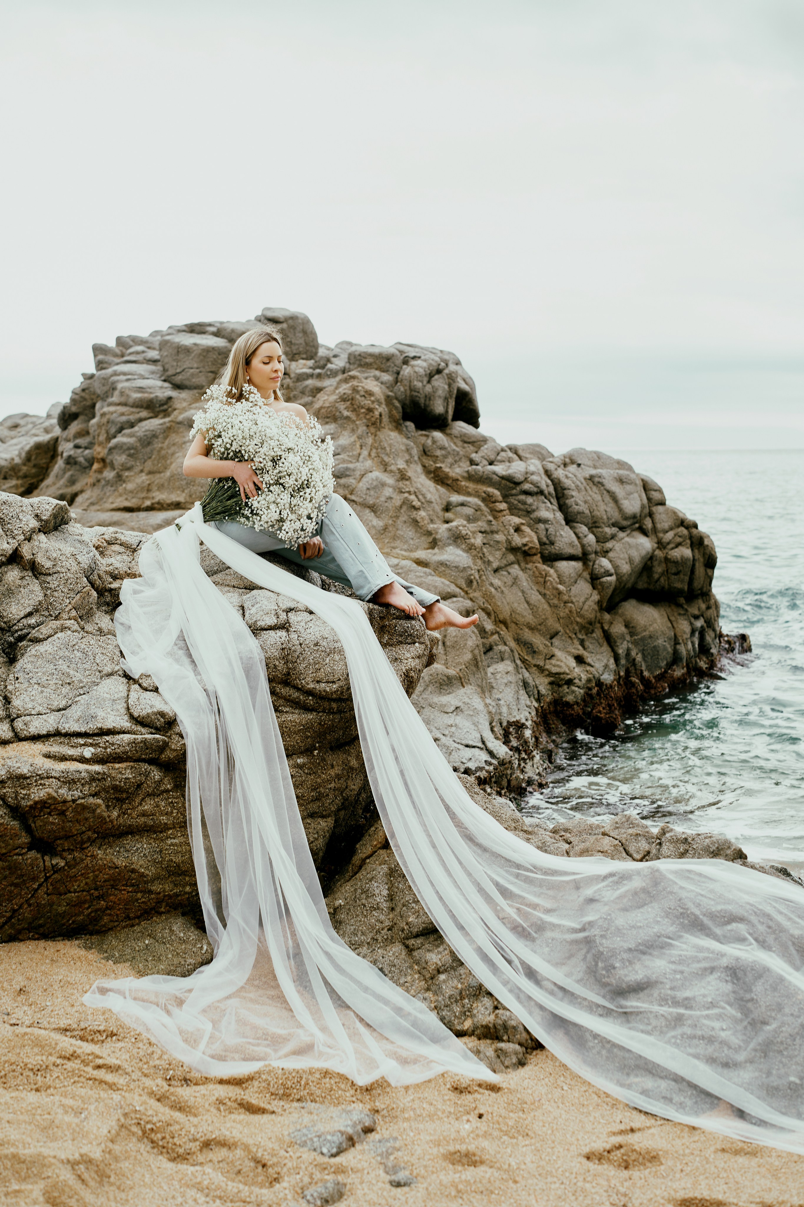 Адриана. Облако из цветов. Фотограф в Барселоне Жанна Захарченко