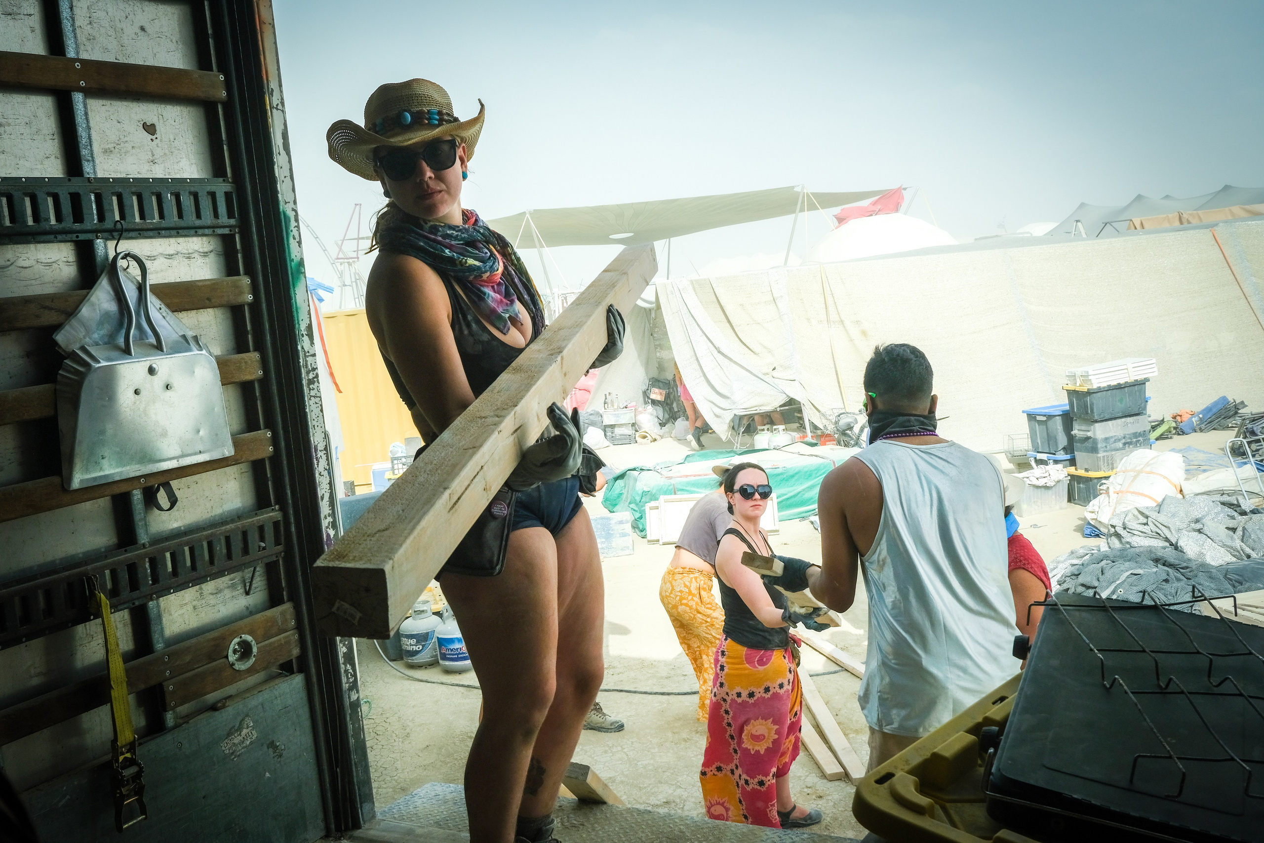 BURNING MAN 2024. Reportage concert portrait photography in the San Francisco Bay Area