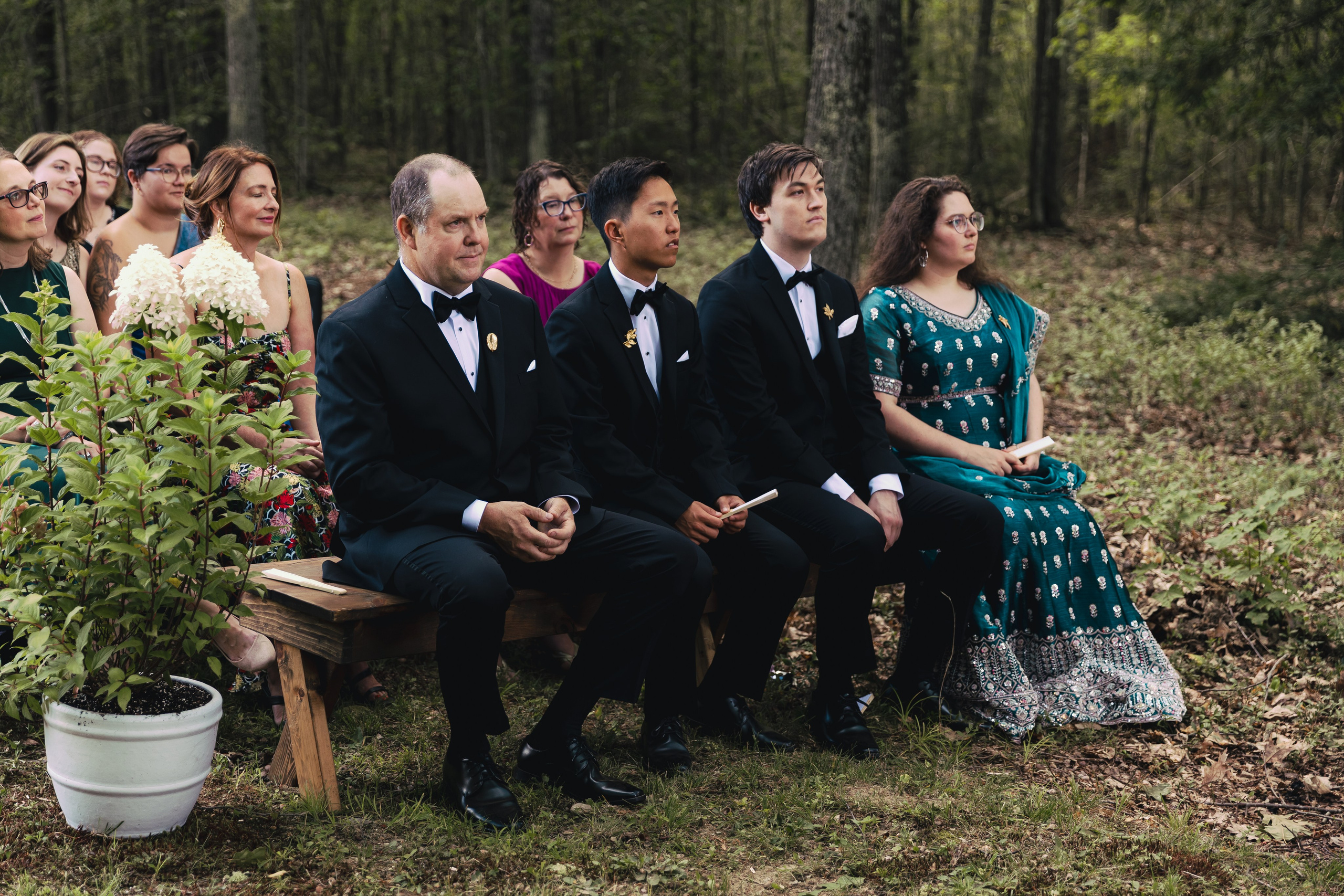 Two-Bride Multicultural Wedding in New Hampshire | Haldi & Nikah