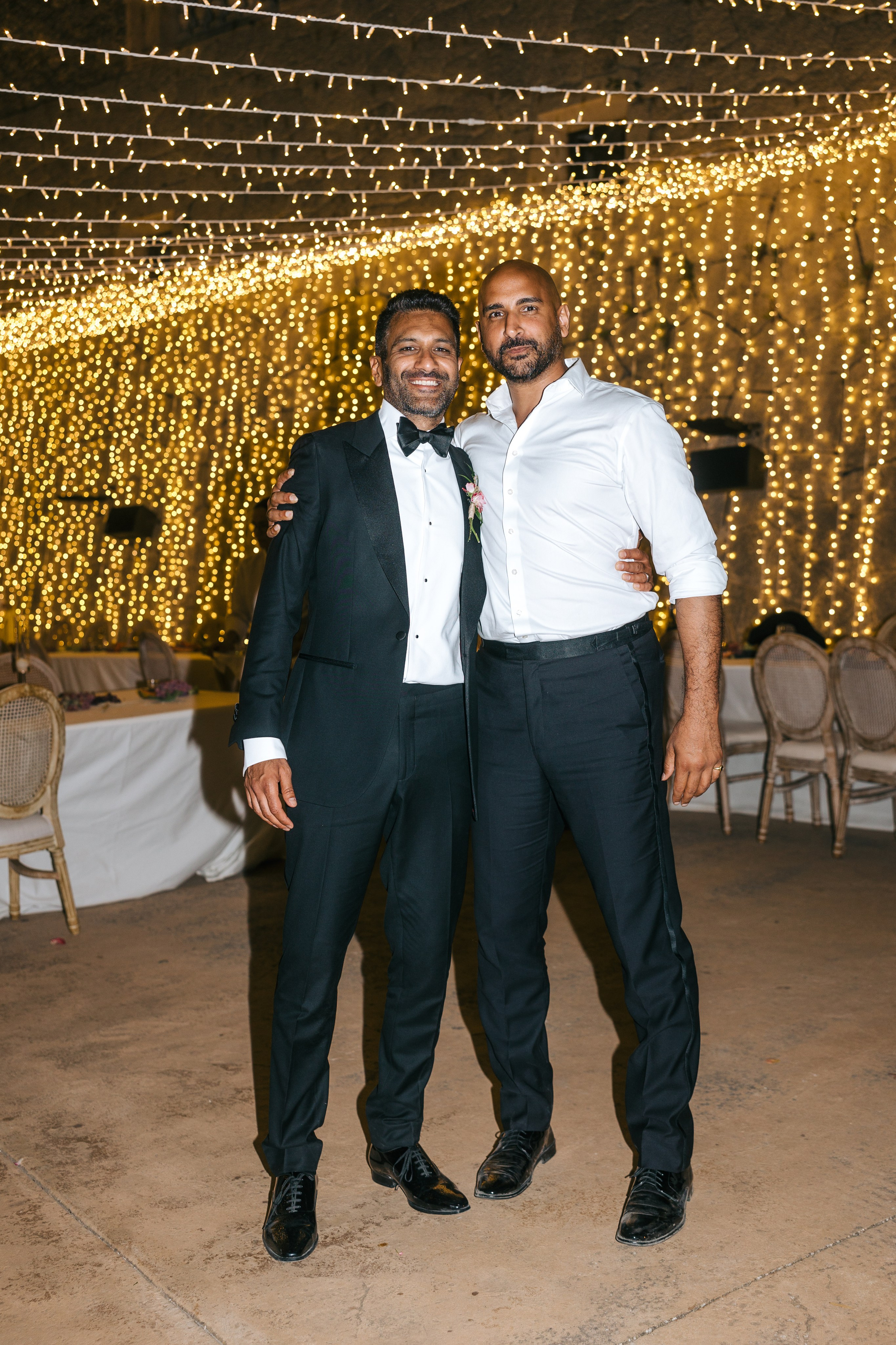 Mallorca venue Son Marroig for this LA Wedding Ceremony. Wedding Celebrant in Mallorca Iban Collin