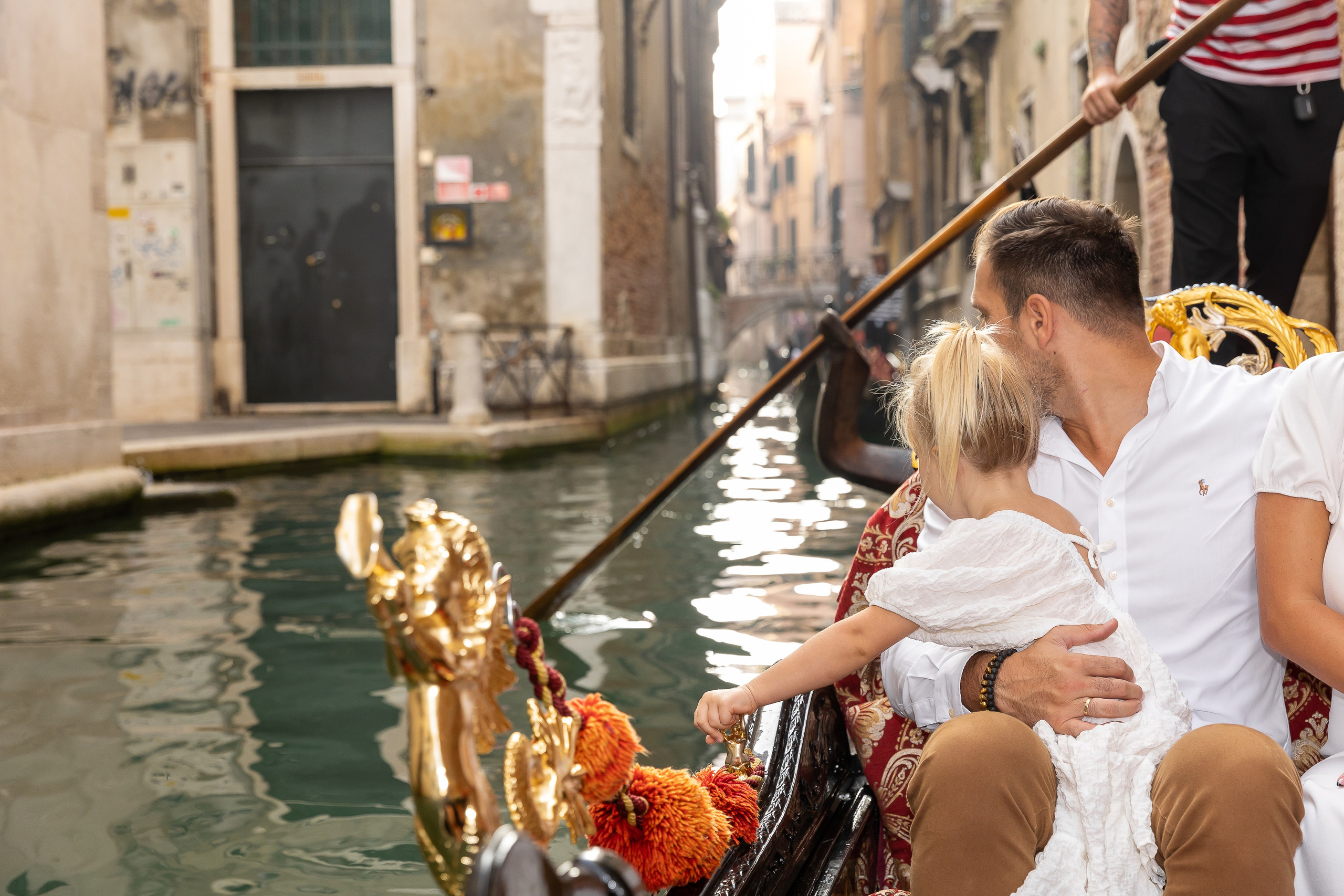 Emi and family at sunset