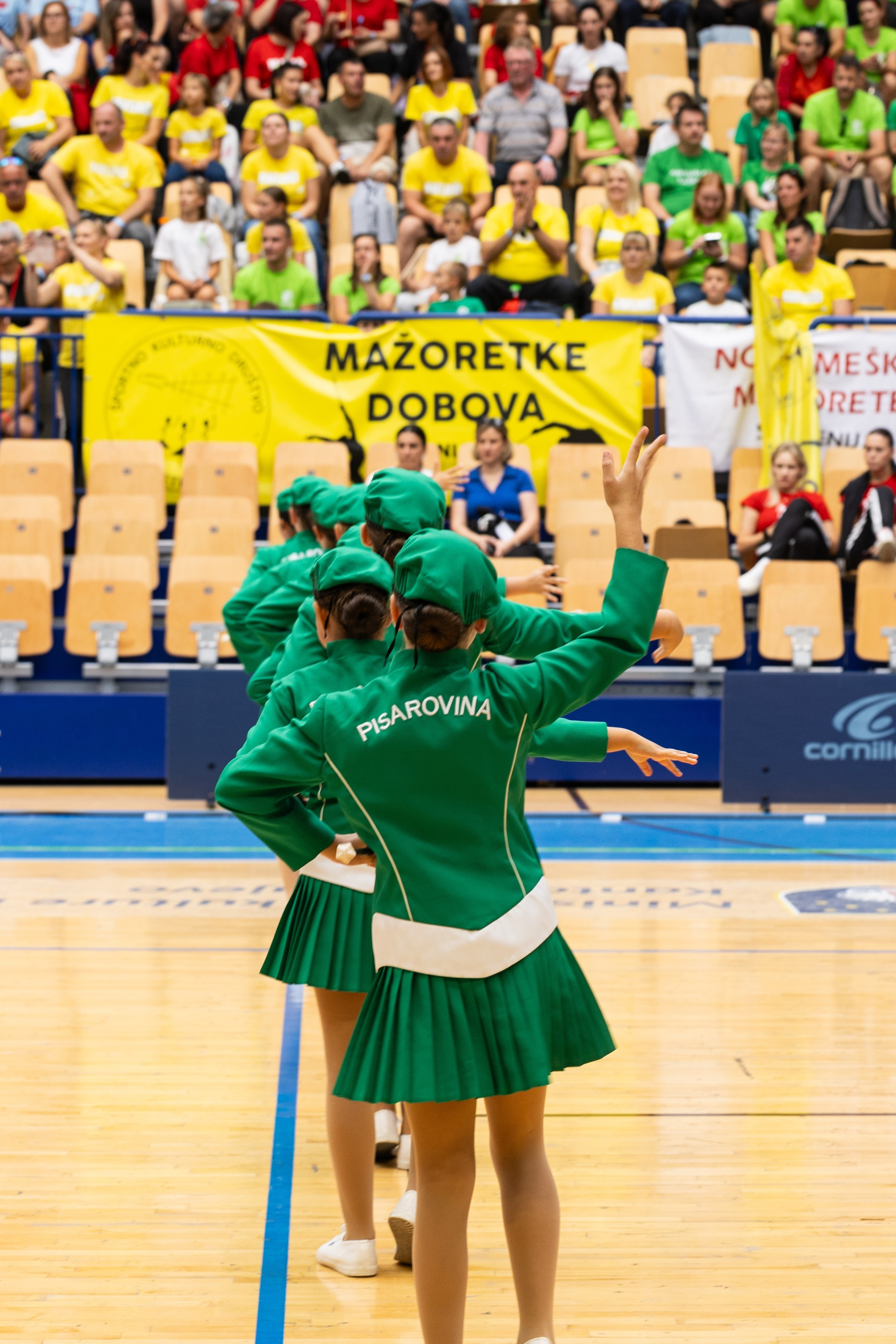 European Majorette Championship Sarajevo — Event Photography | Namir Čomaga. Namir Čomaga — fotograf iz Sarajeva, portreti, tradicija i kultura u fokusu objektiva