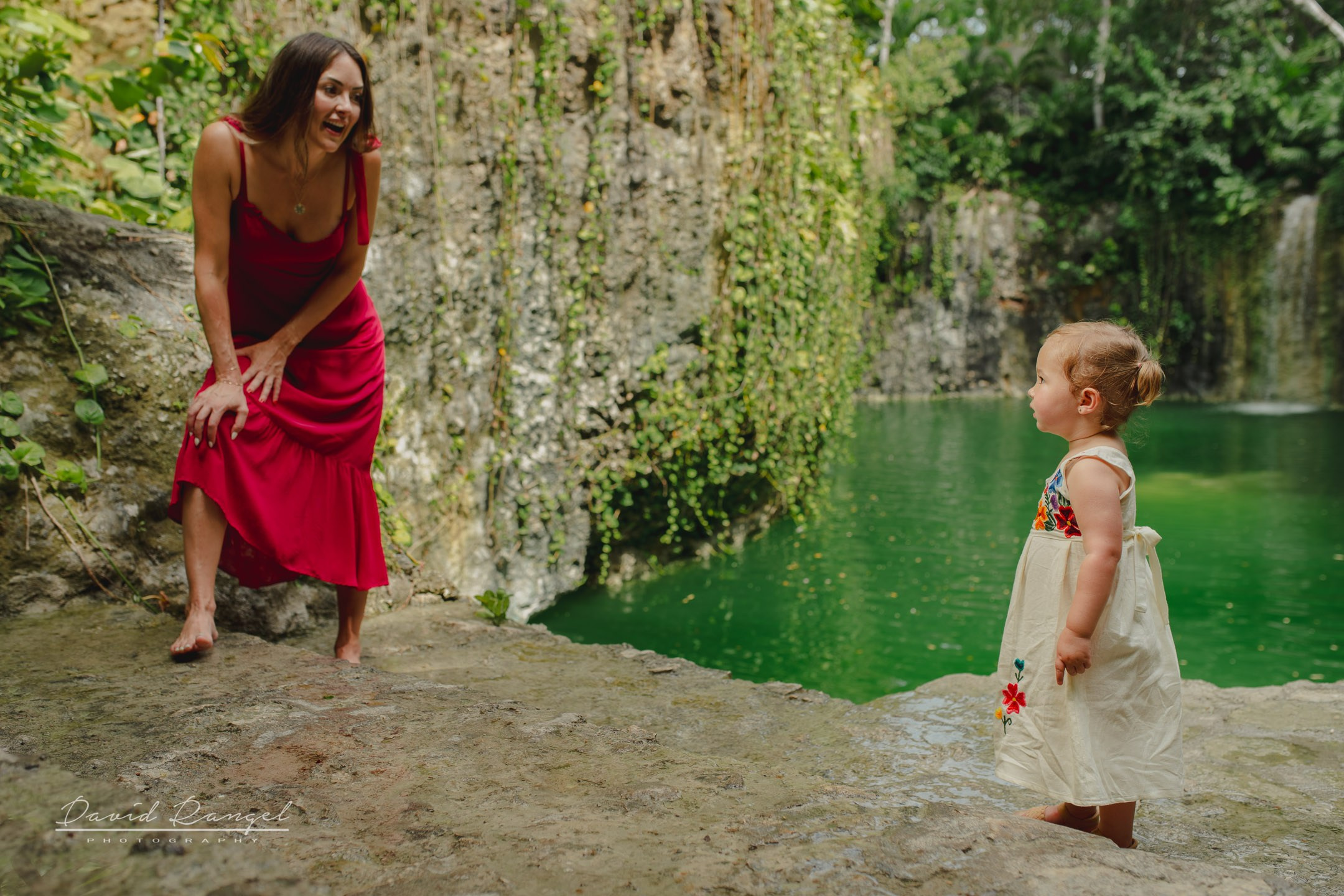 Monique and Rio on their family shoot at the iconic and unique Atik Tulum. Destination wedding photographer based in Cancun and Riviera Maya with service worldwide