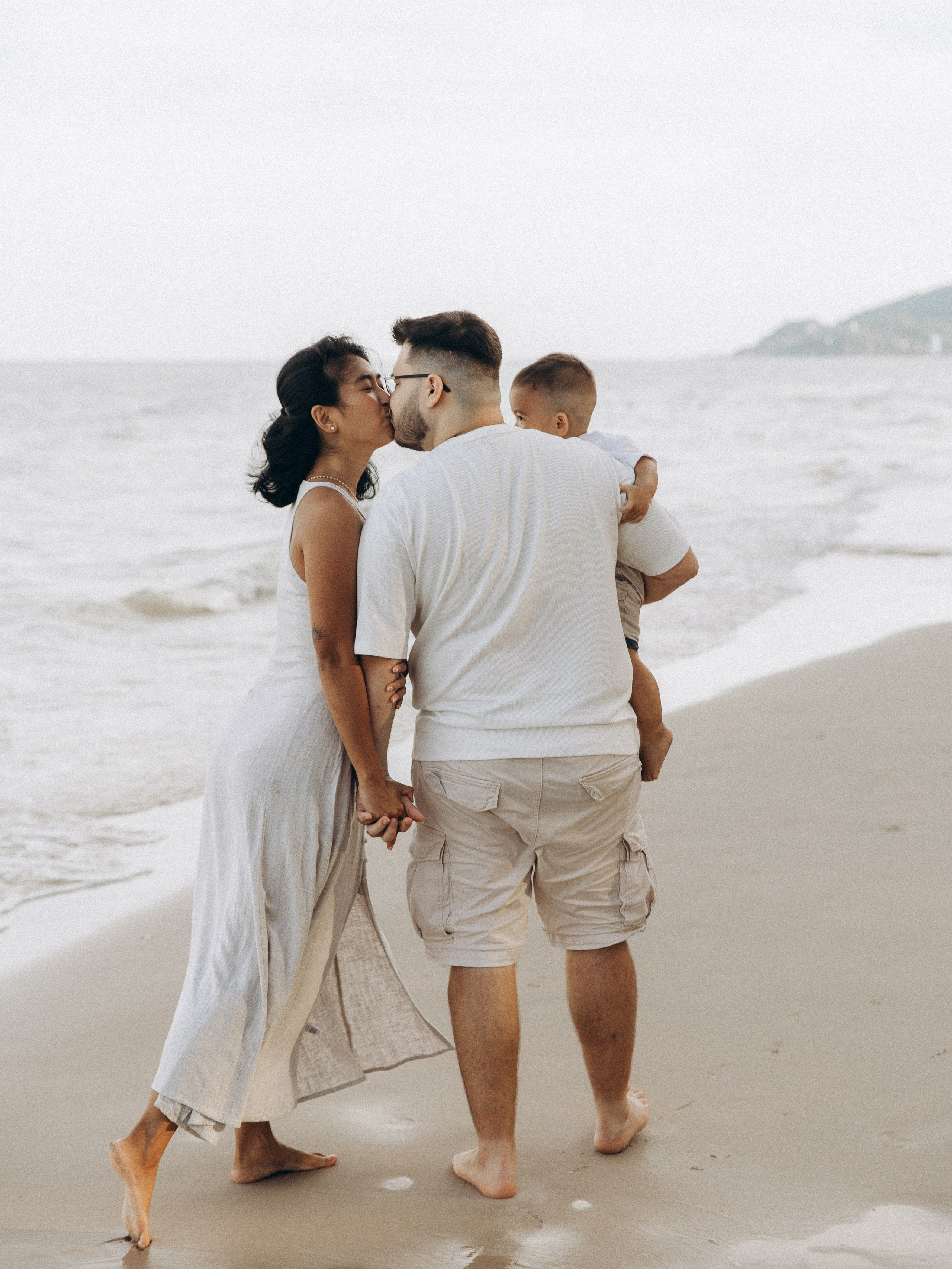 At the beach. Family and wedding photographer in Bangkok, Thailand