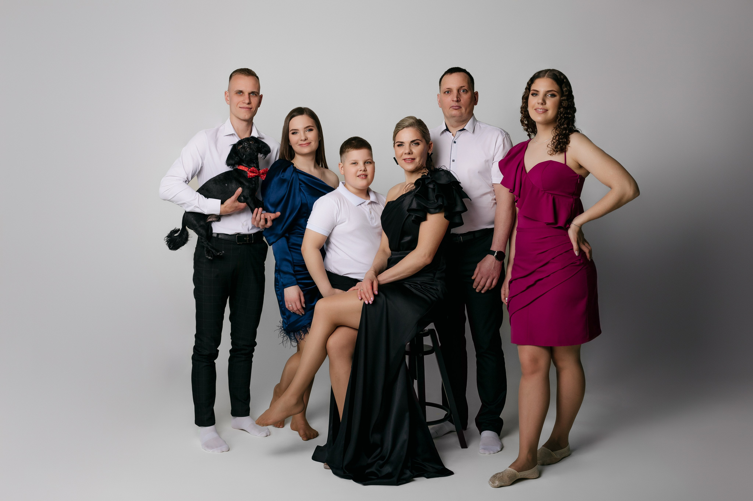 Šeimos fotosesija foto studojoje Marijampolėje