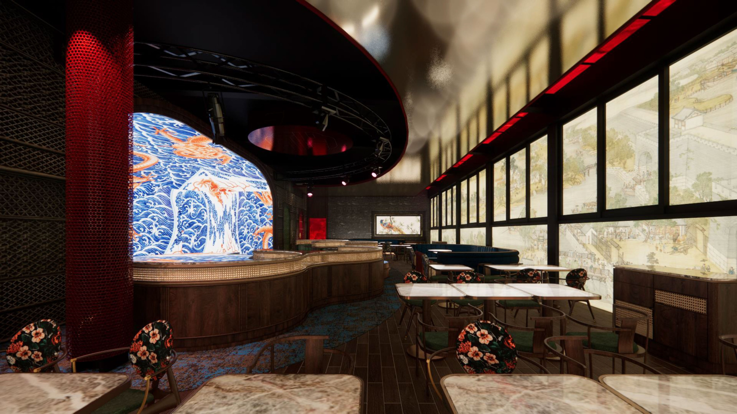 Acadia Restaurant, Malaysia. IHID studio