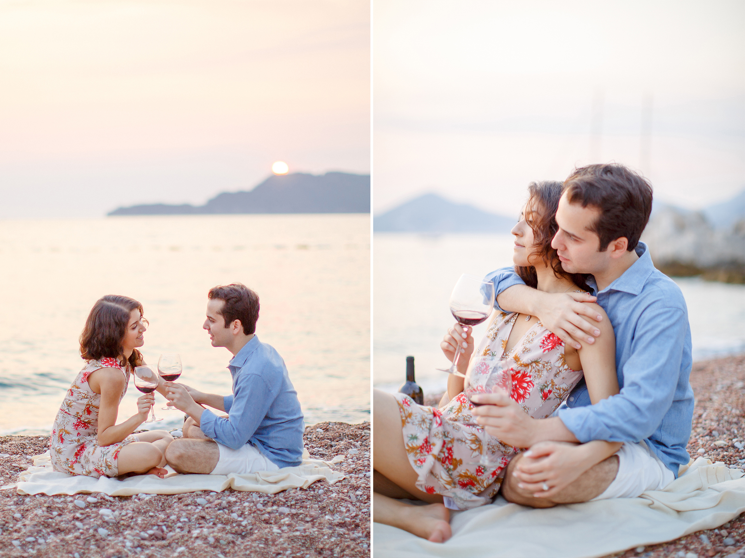 Фотосессия в Аман Резорт Свети-Стефан в Черногории