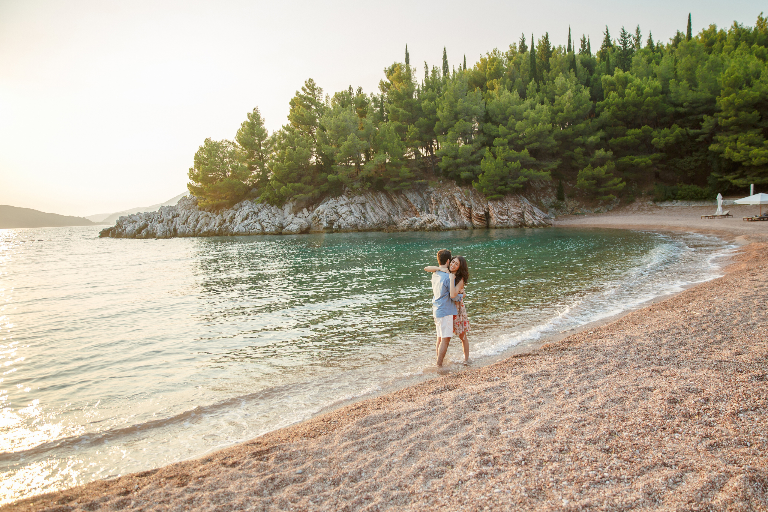 Фотосессия в Аман Резорт Свети-Стефан в Черногории