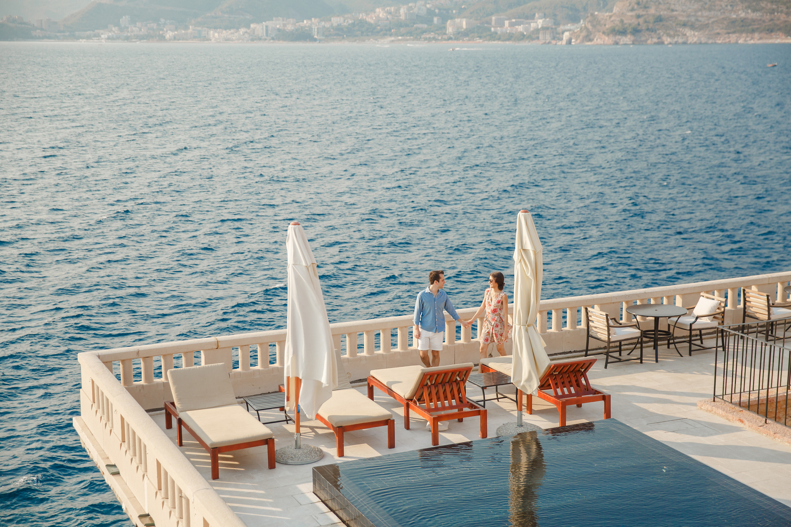 Фотосессия в Аман Резорт Свети-Стефан в Черногории