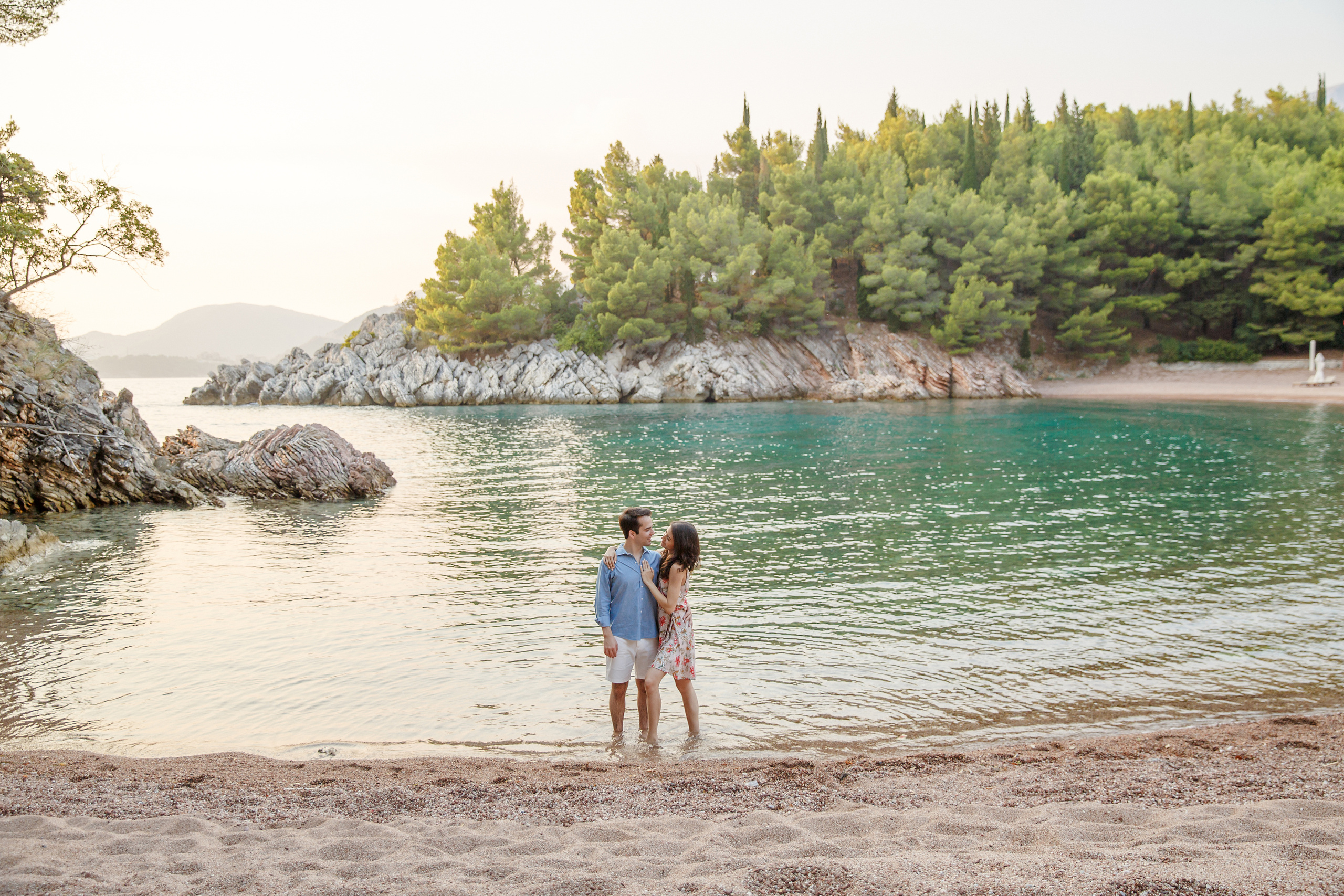 Фотосессия в Аман Резорт Свети-Стефан в Черногории